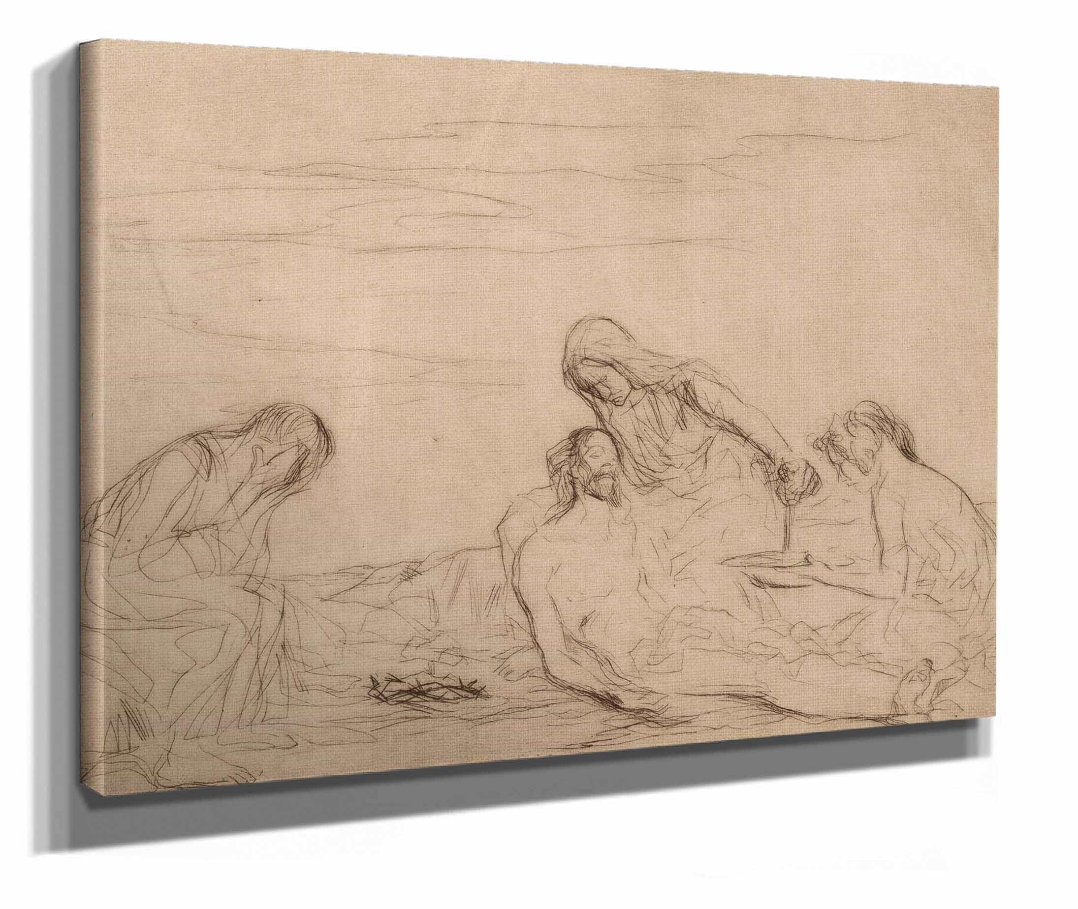 Pieta by Jean Louis Forain - Image 2