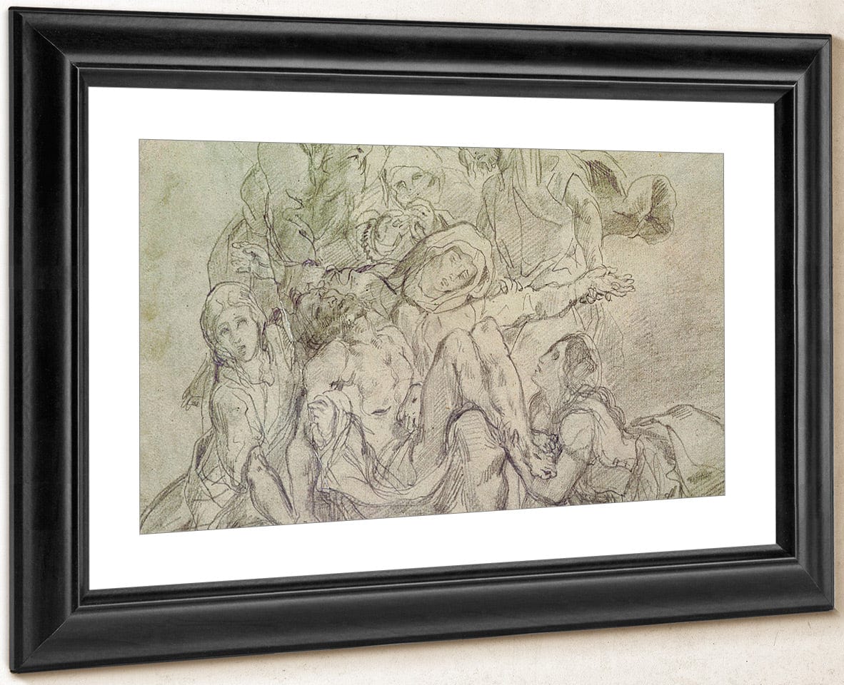 Pieta By Ferdinand Victor Eugene Delacroix - Image 4