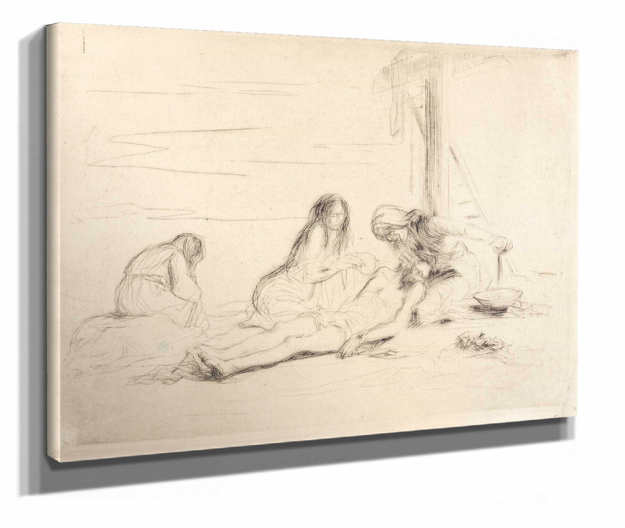 Pieta First Plate by Jean Louis Forain - Image 2