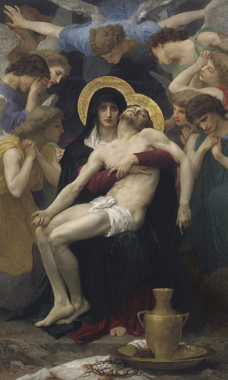 Pieta By William Adolphe Bouguereau - Image 6