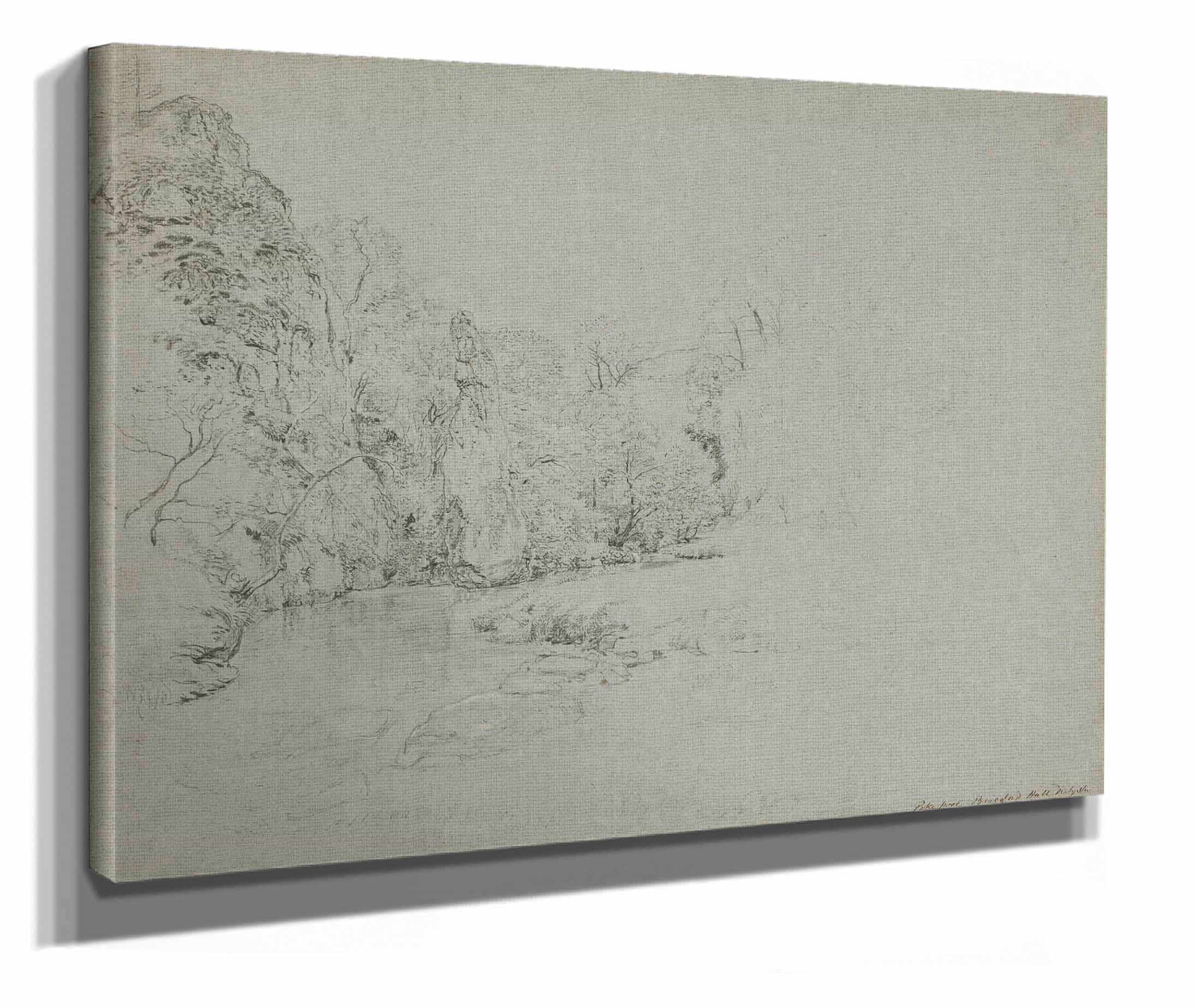 Pike Pool Beresford Hall Derbyshire by John Linnell - Image 2