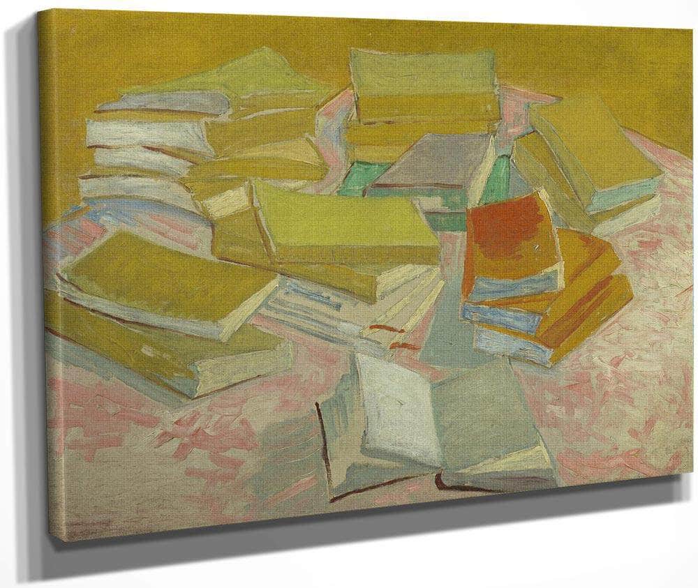 Piles Of French Novels By Vincent Van Gogh