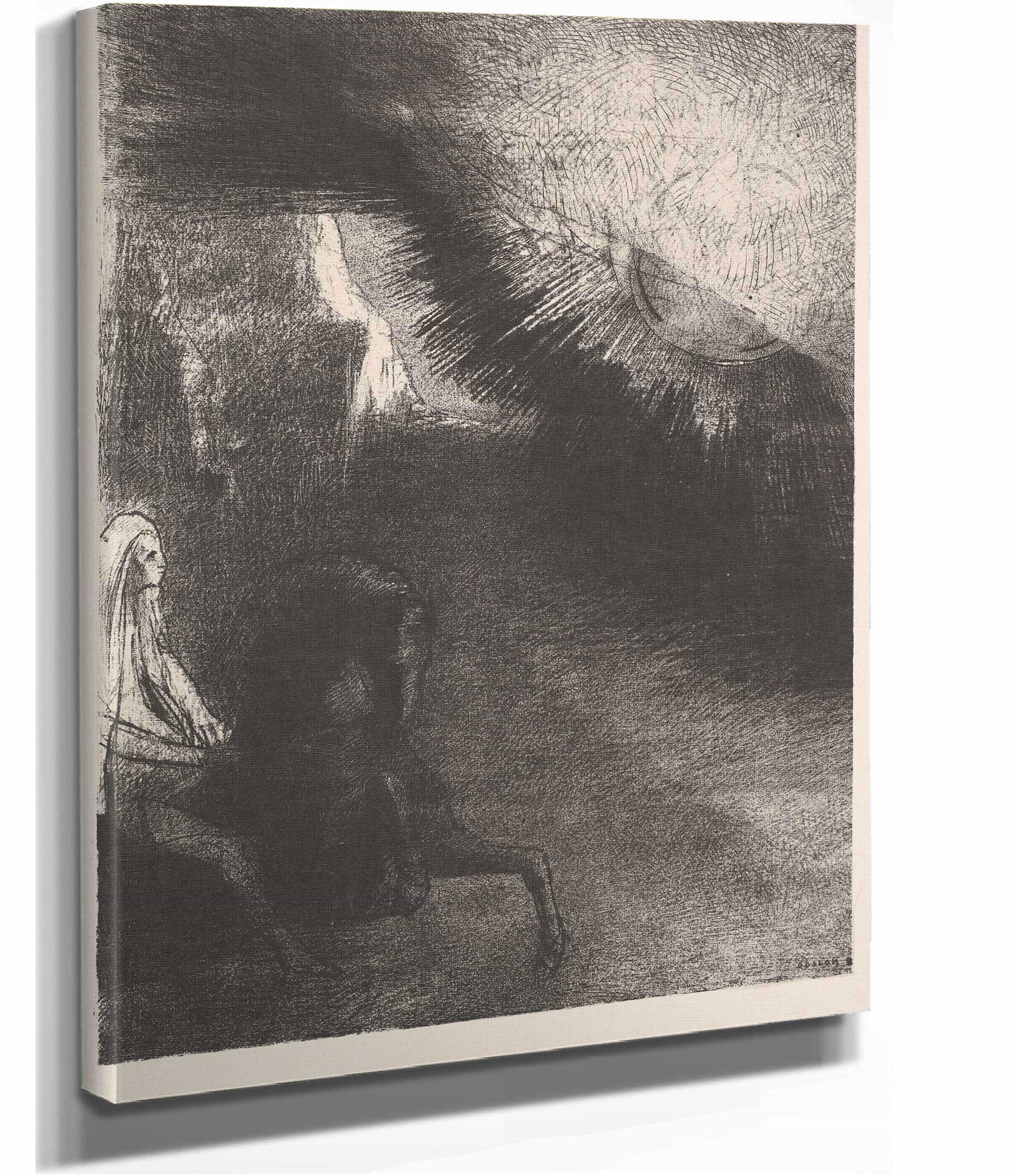 Pilgrim From A Sublunar World by Odilon Redon - Image 2