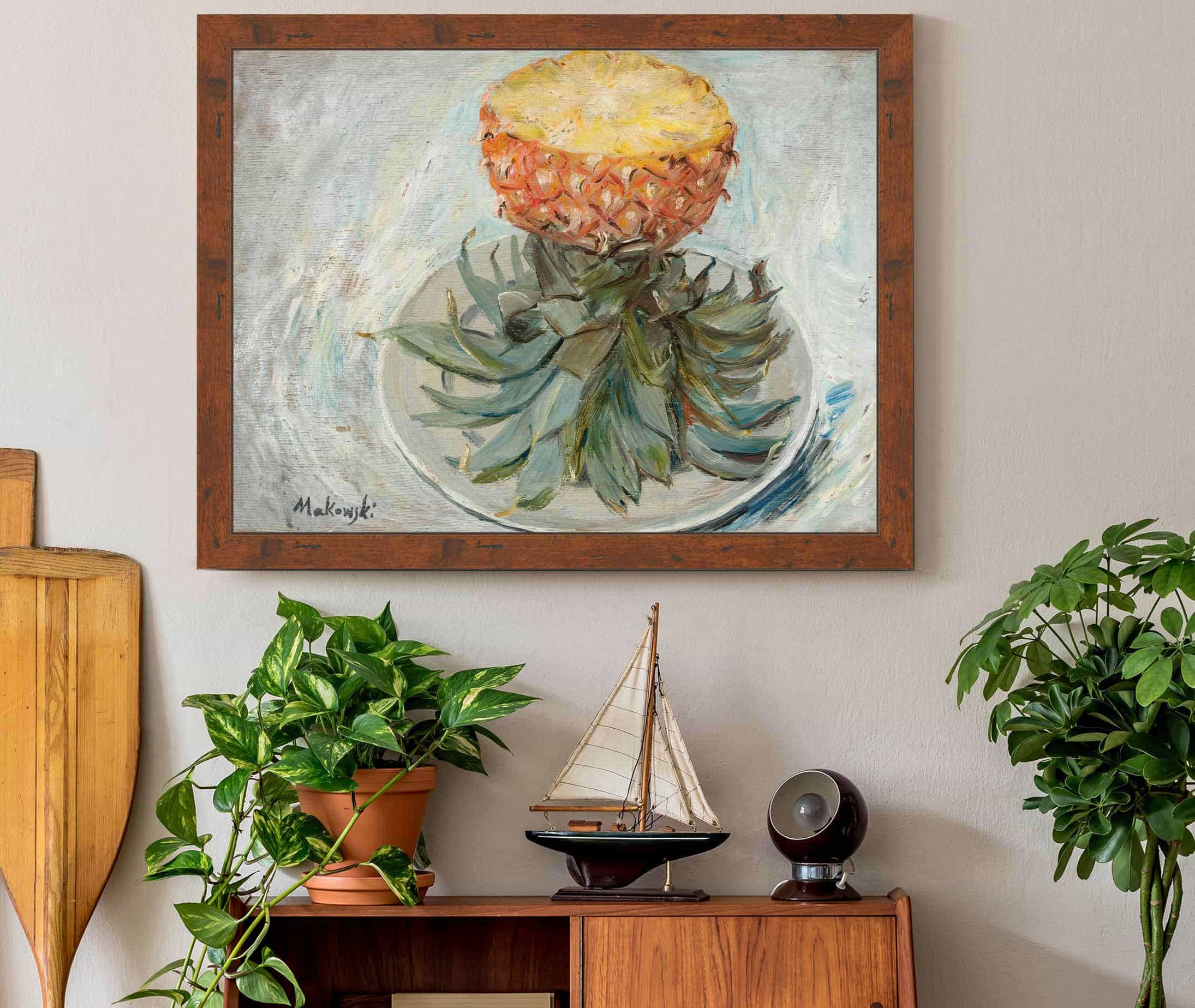 Pineapple On A Plate by Tadeusz Makowski - Image 3