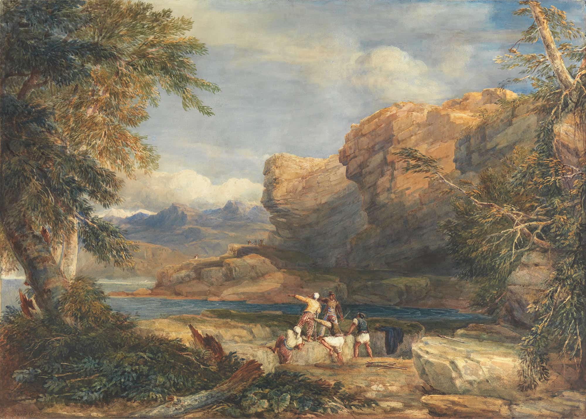 Pirates Isle by David Cox