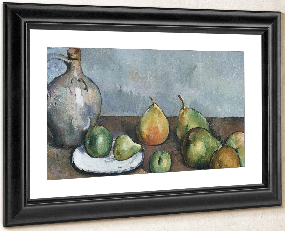 Pitcher And Fruit By Paul Cezanne - Image 4