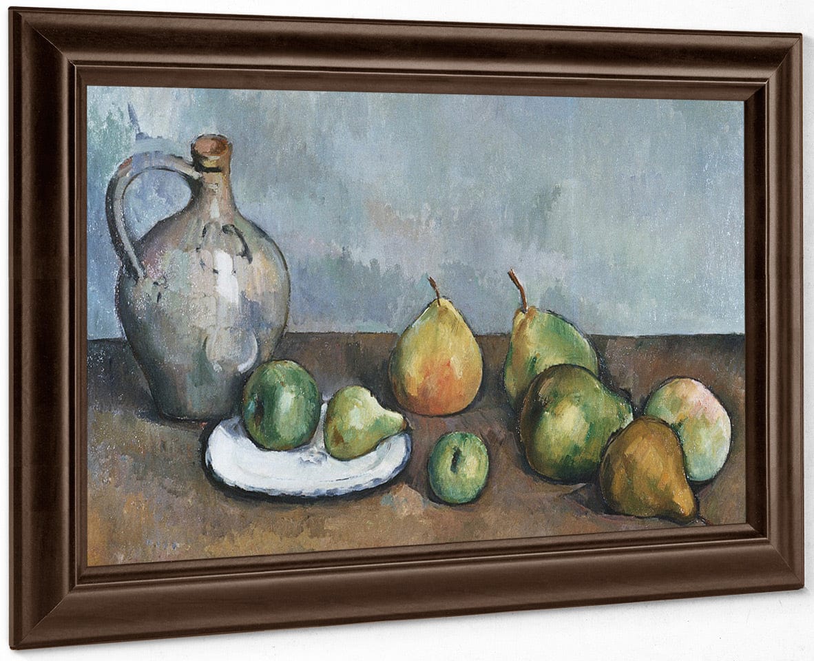 Pitcher And Fruit By Paul Cezanne - Image 6