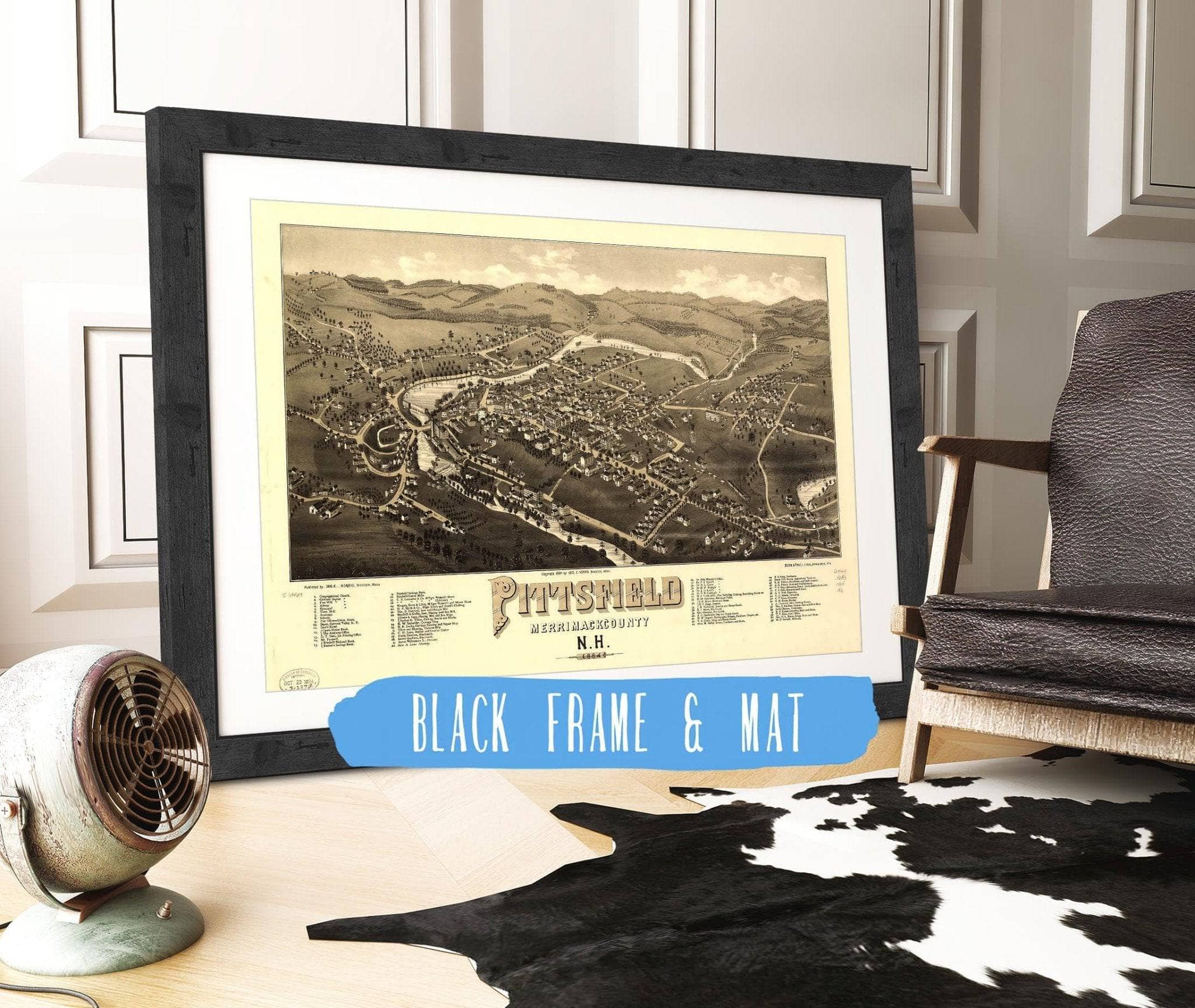 Pittsfield Merrimackcounty Nh 1884 State of New Hampshire - Image 3