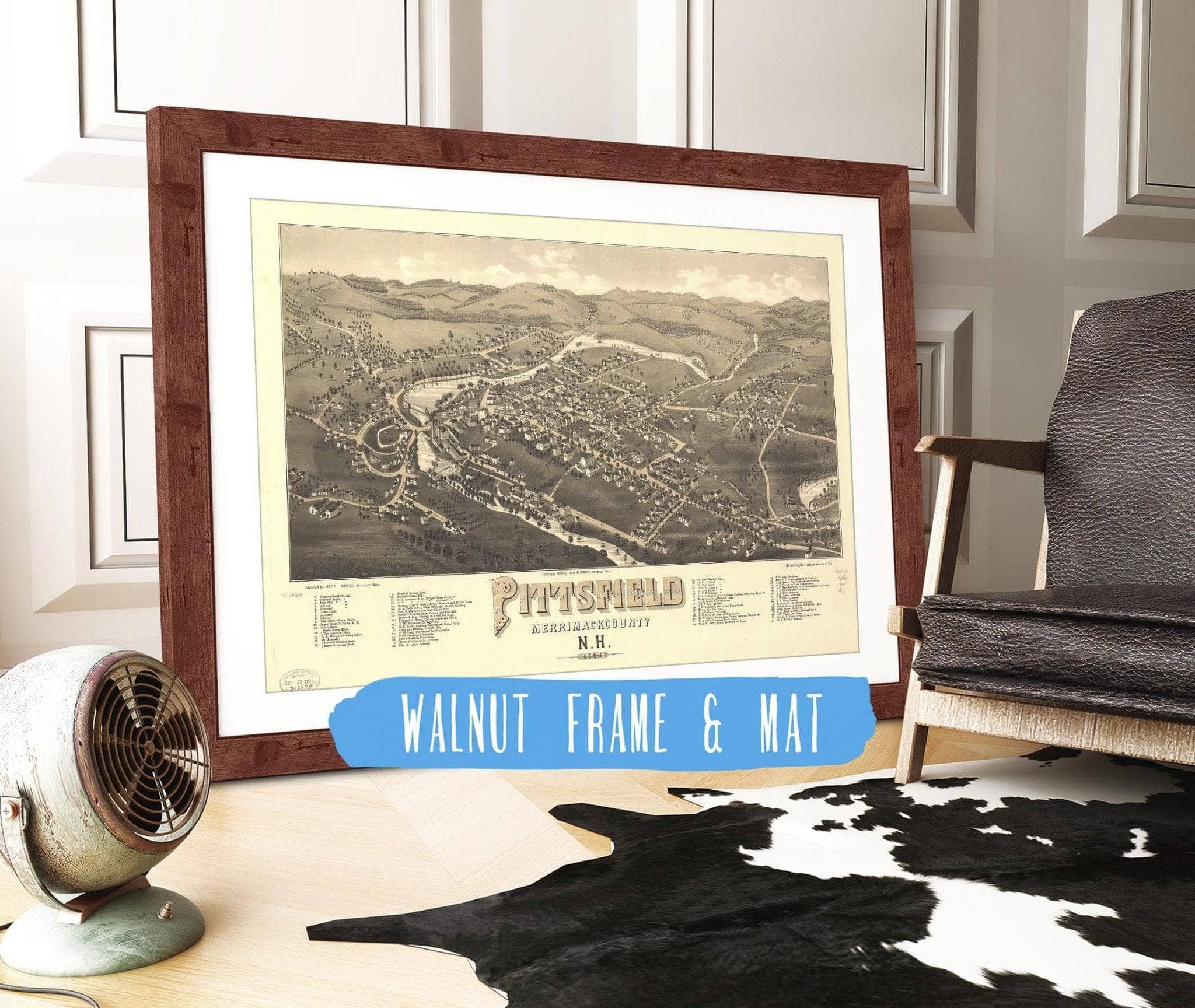 Pittsfield Merrimackcounty Nh 1884 State of New Hampshire - Image 5
