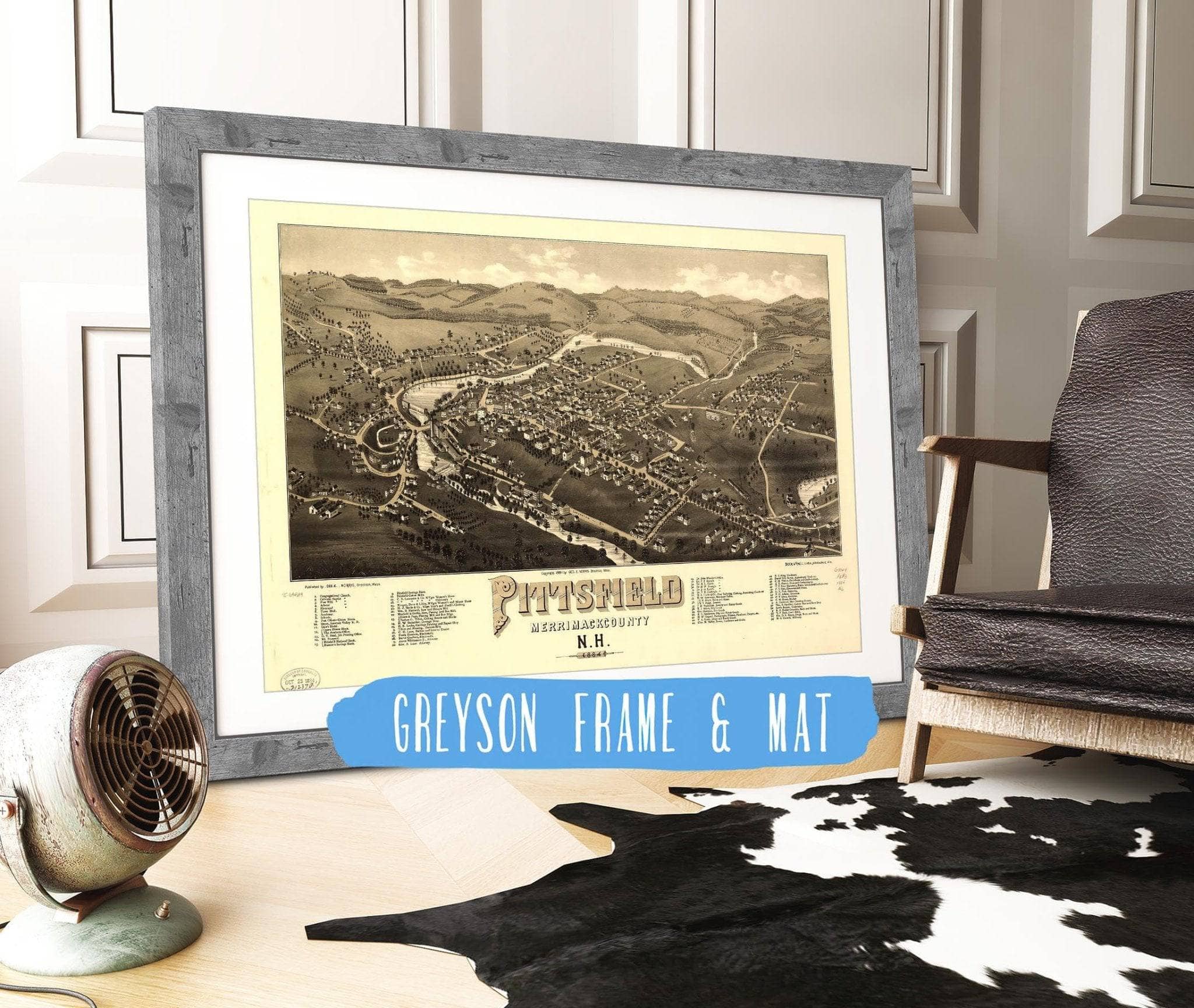 Pittsfield Merrimackcounty Nh 1884 State of New Hampshire - Image 7