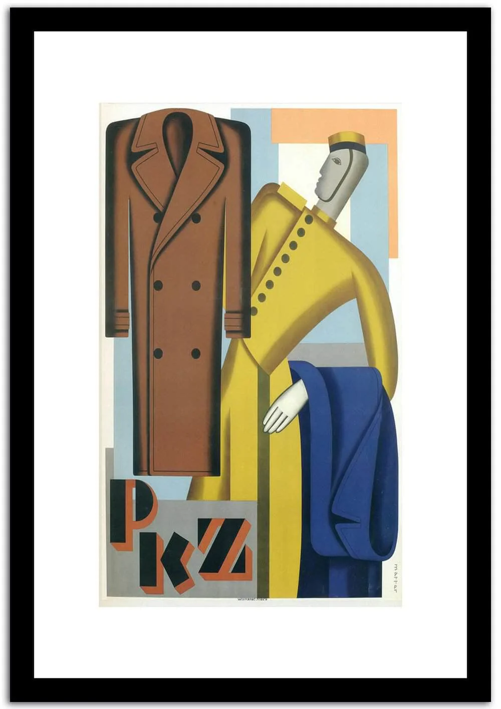 Pkz Vintage Postera