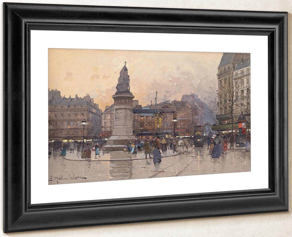 Place Clichy 2 By Eugene Galien Laloue - Image 4