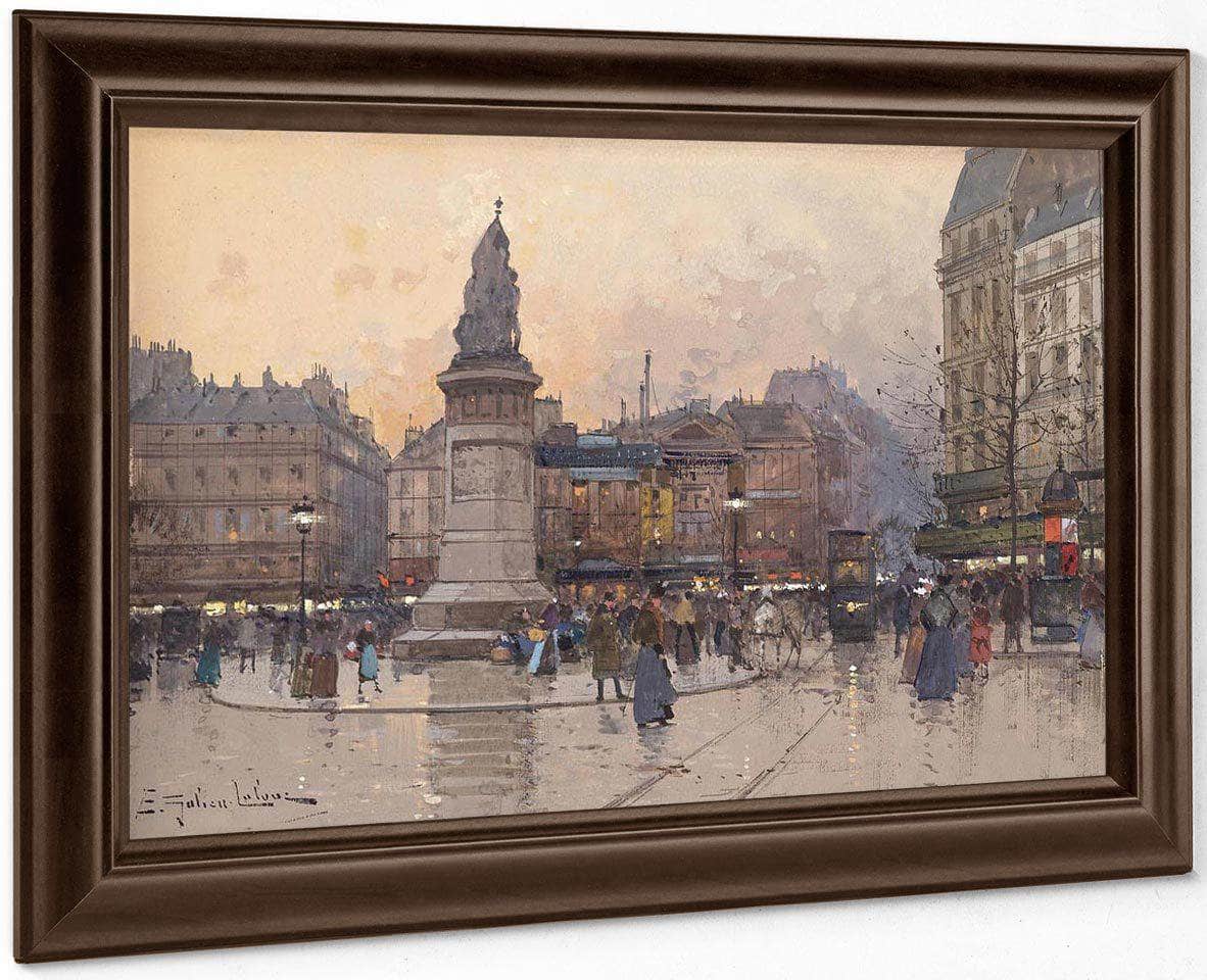 Place Clichy 2 By Eugene Galien Laloue - Image 6
