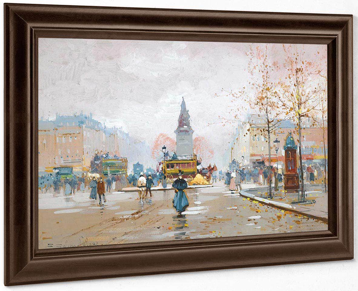 Place Clichy By Eugene Galien Laloue - Image 6
