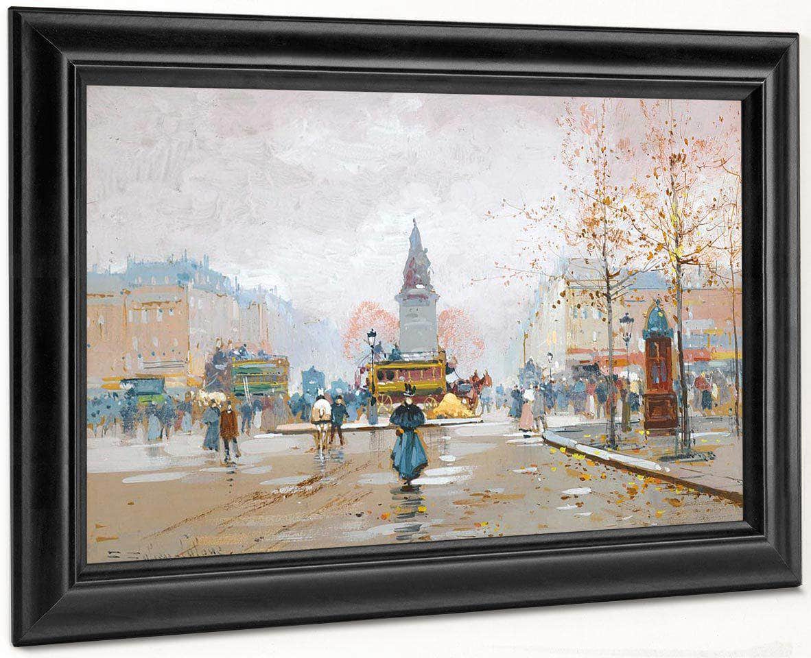 Place Clichy By Eugene Galien Laloue - Image 8