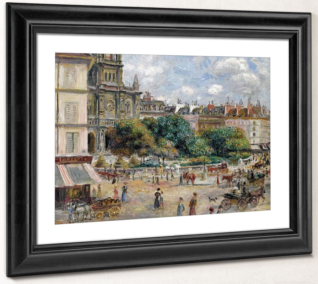 Place De La Trinite By Pierre Auguste Renoir - Image 4