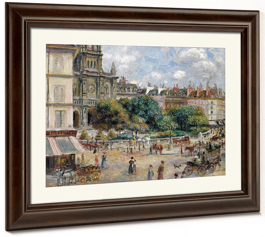 Place De La Trinite By Pierre Auguste Renoir - Image 5