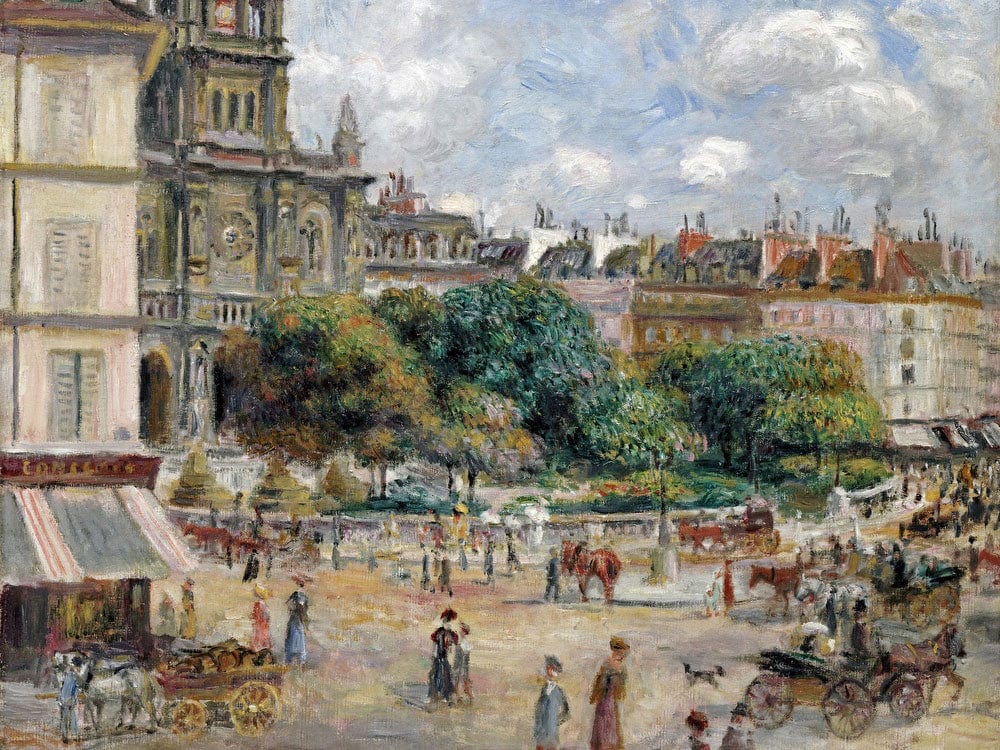 Place De La Trinite By Pierre Auguste Renoir - Image 7
