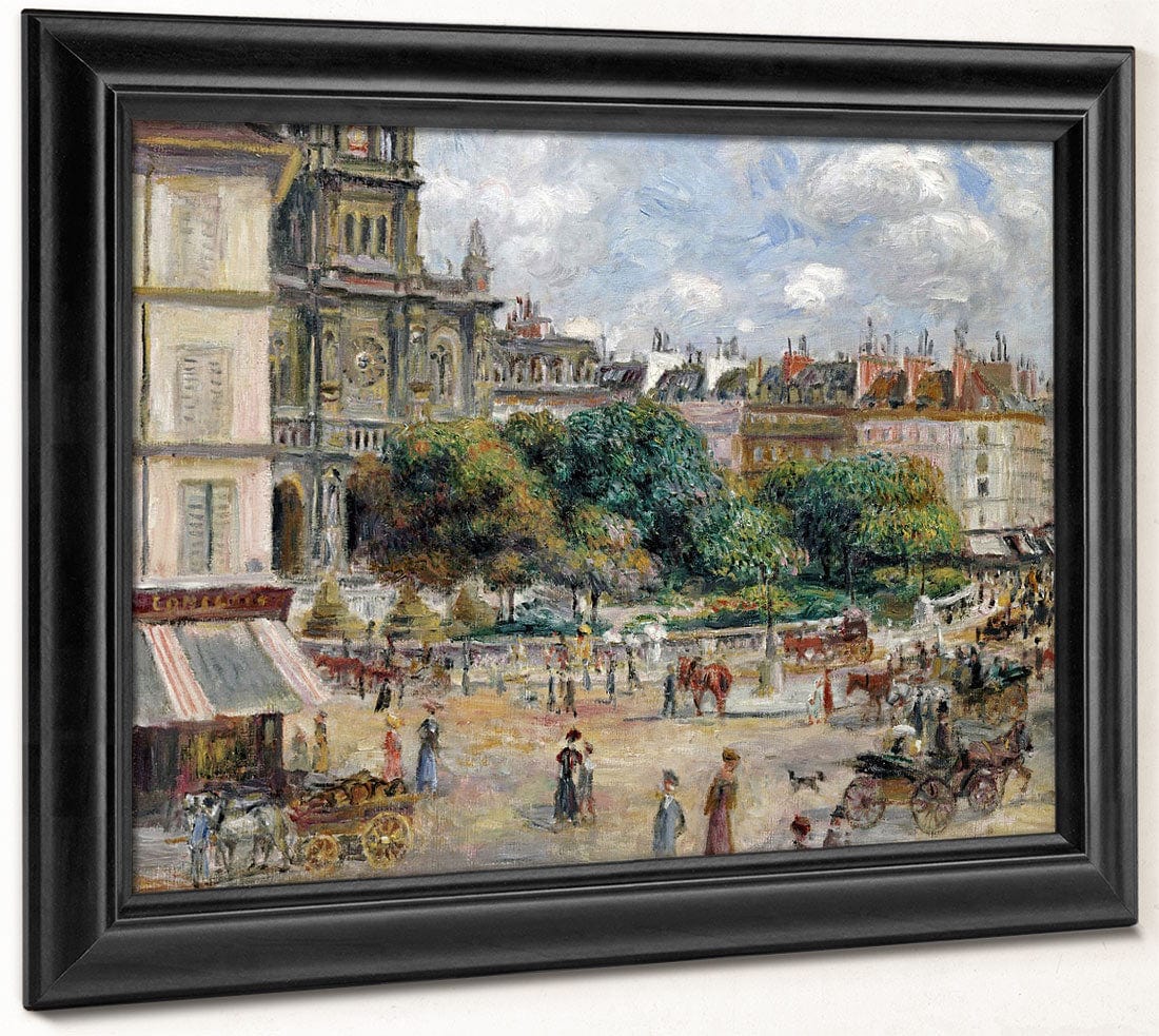 Place De La Trinite By Pierre Auguste Renoir - Image 8
