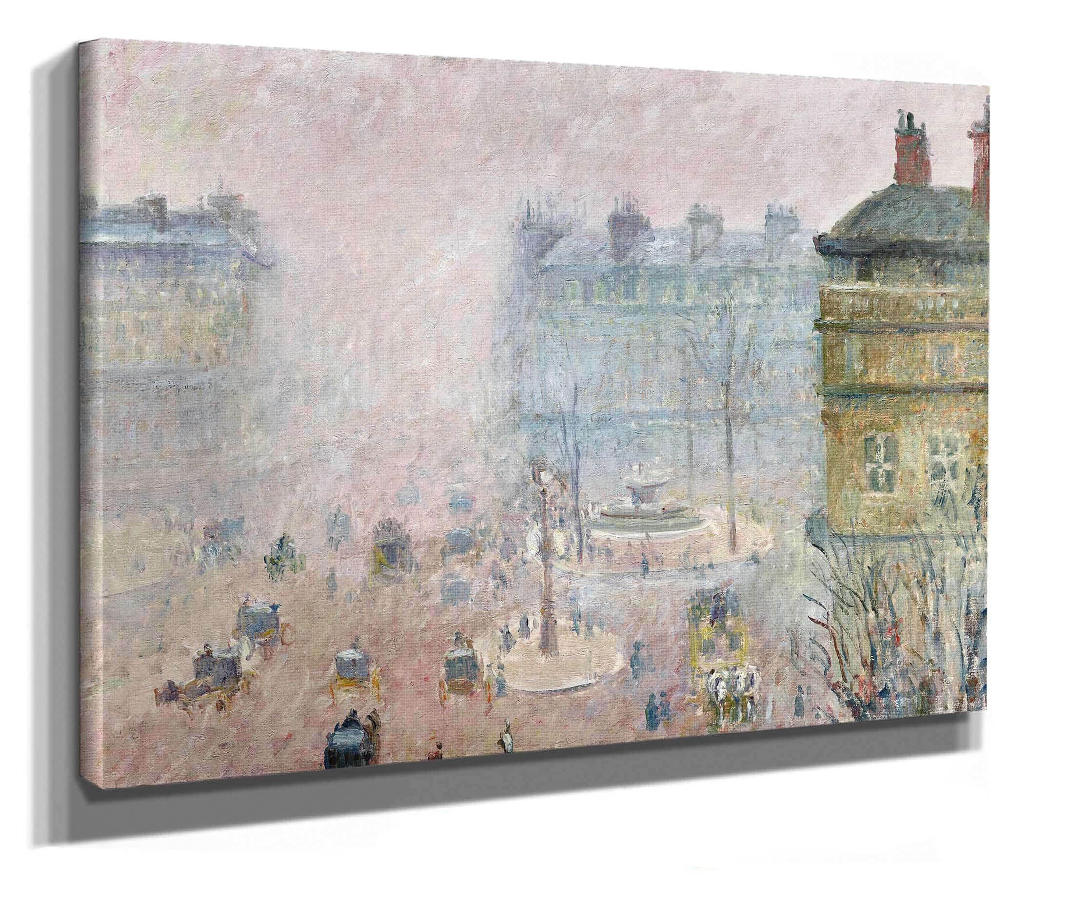 Place Du Theatre Francaisfog Effect by Camille Pissarro - Image 2