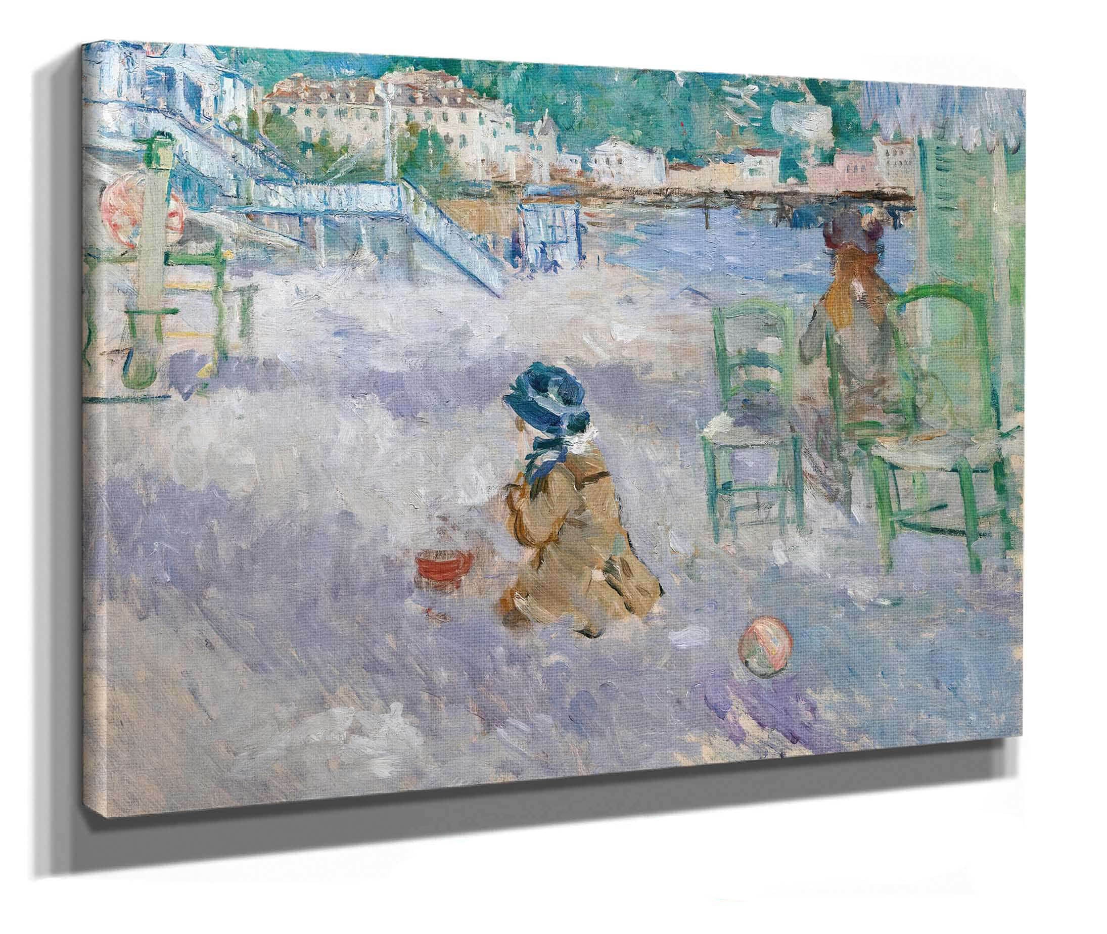 Plage De Nice by Berthe Morisot - Image 2