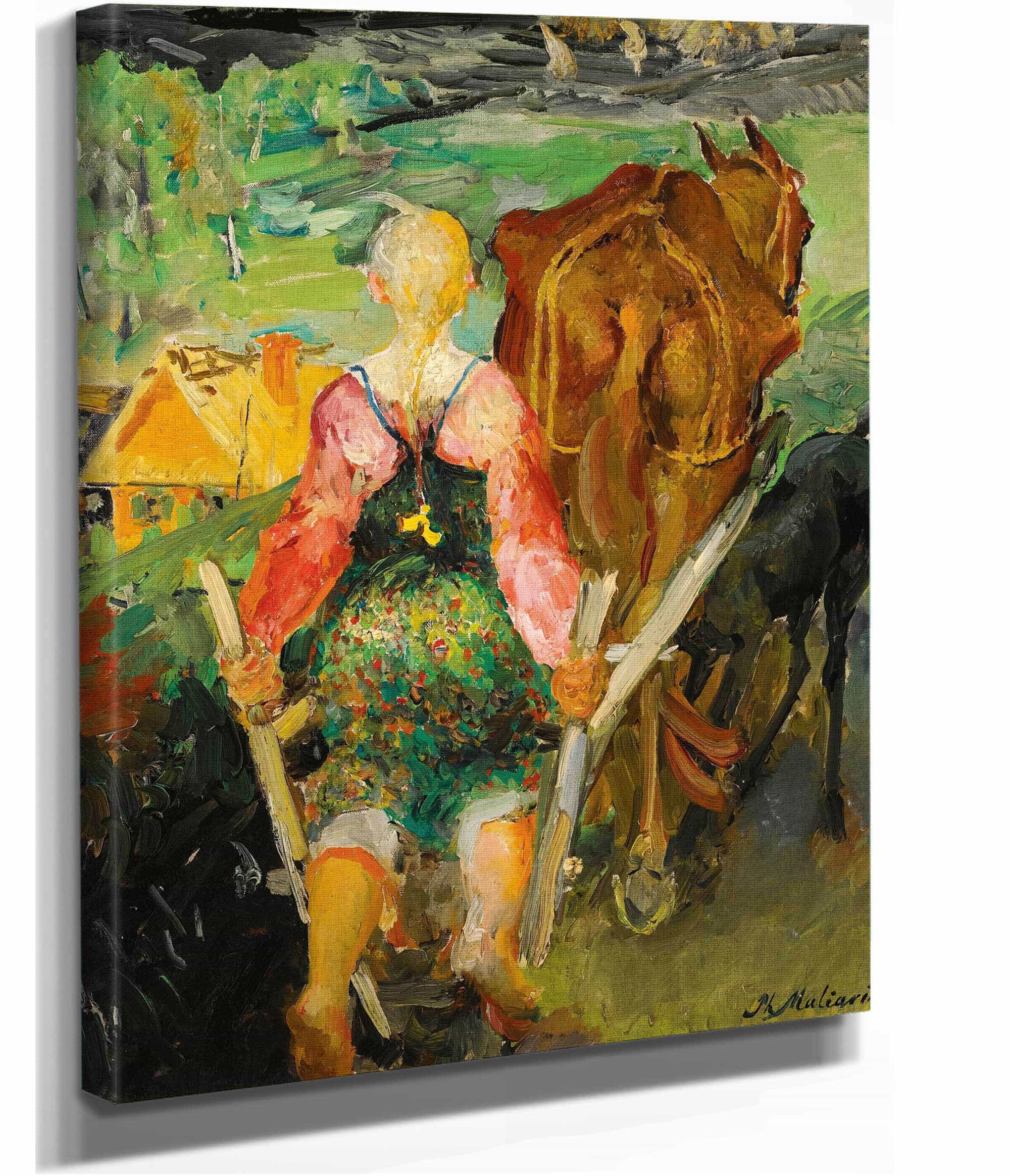 Ploughing by Filipp Malyavin - Image 2