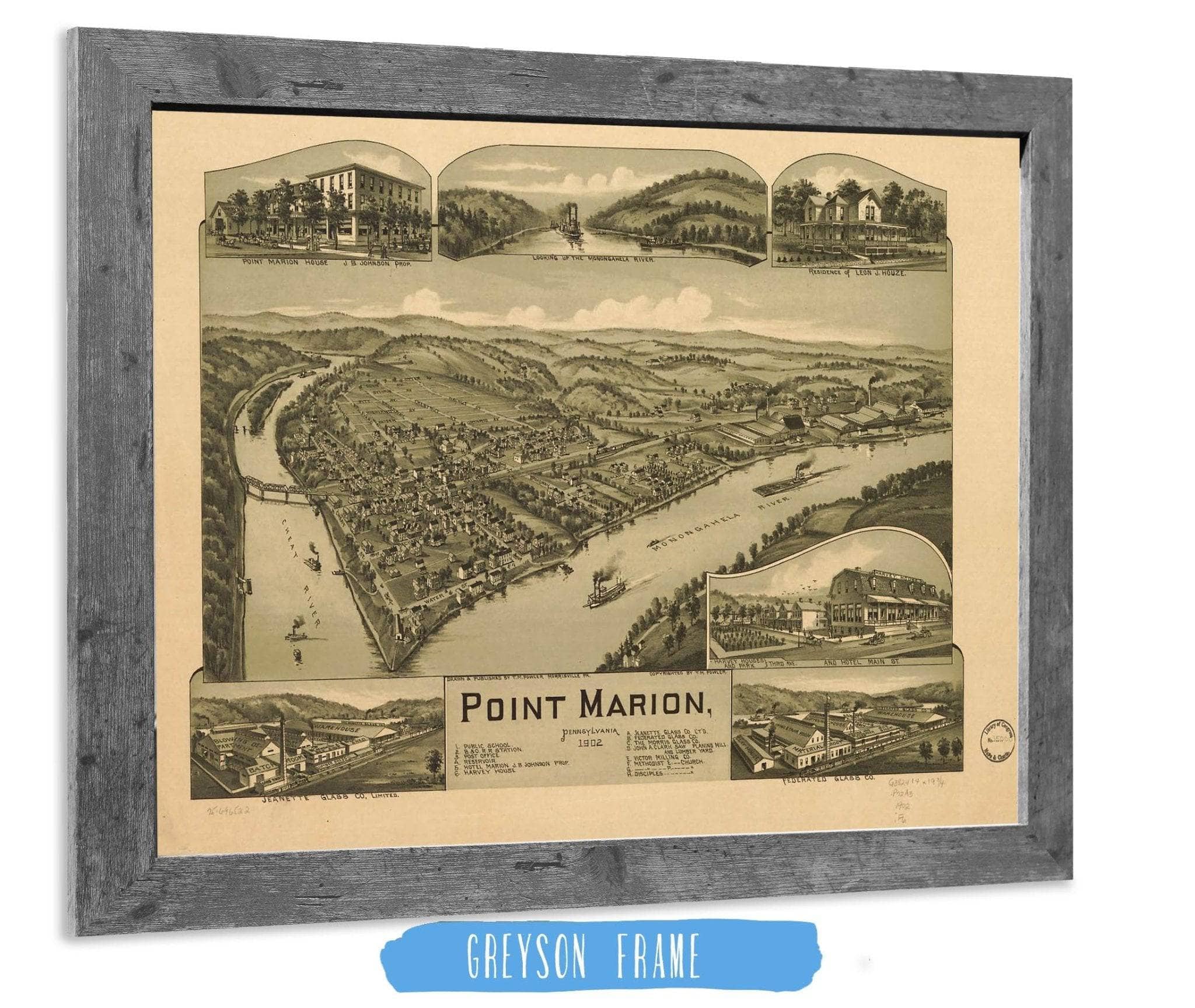 Point Marion Pennsylvania 1902 State of Pennsylvania - Image 6