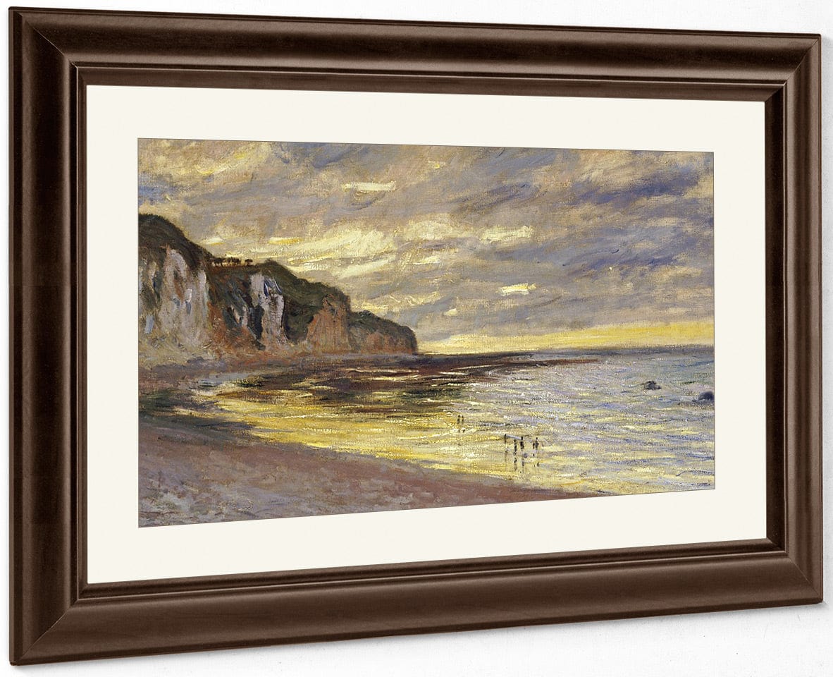 Pointe De Lailly, Maree Basse By Claude Monet - Image 3