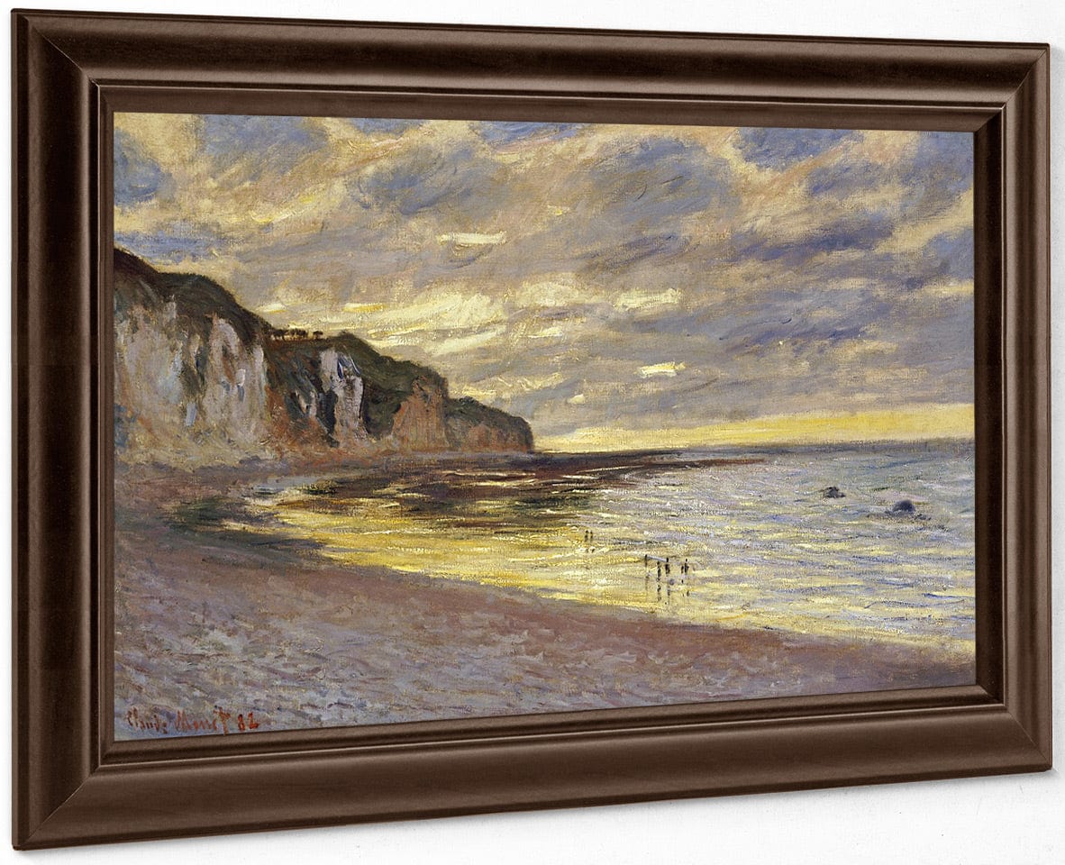 Pointe De Lailly, Maree Basse By Claude Monet - Image 4