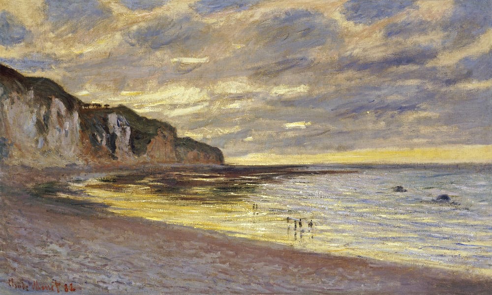 Pointe De Lailly, Maree Basse By Claude Monet - Image 5