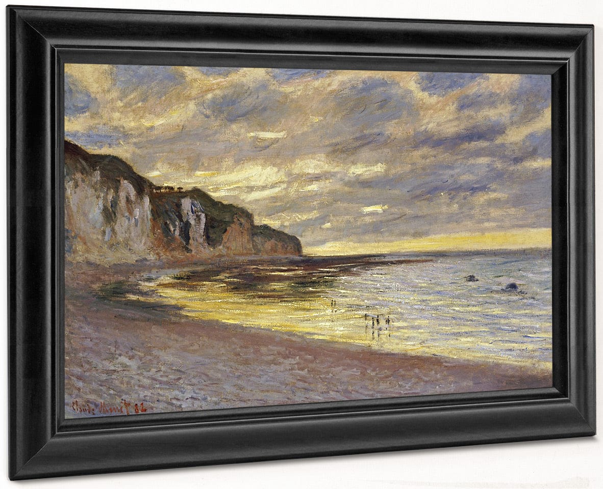 Pointe De Lailly, Maree Basse By Claude Monet - Image 6
