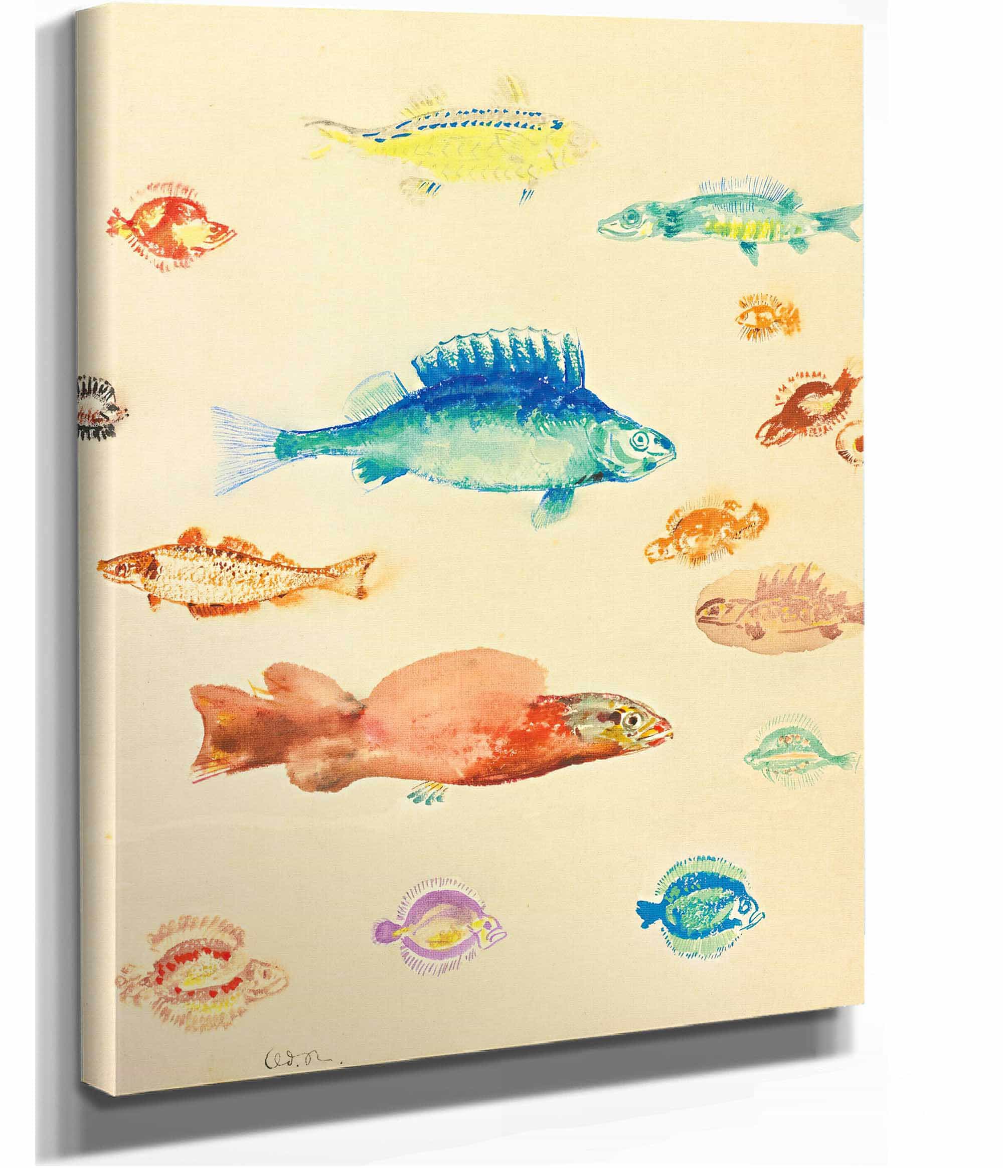 Poissons by Odilon Redon - Image 2