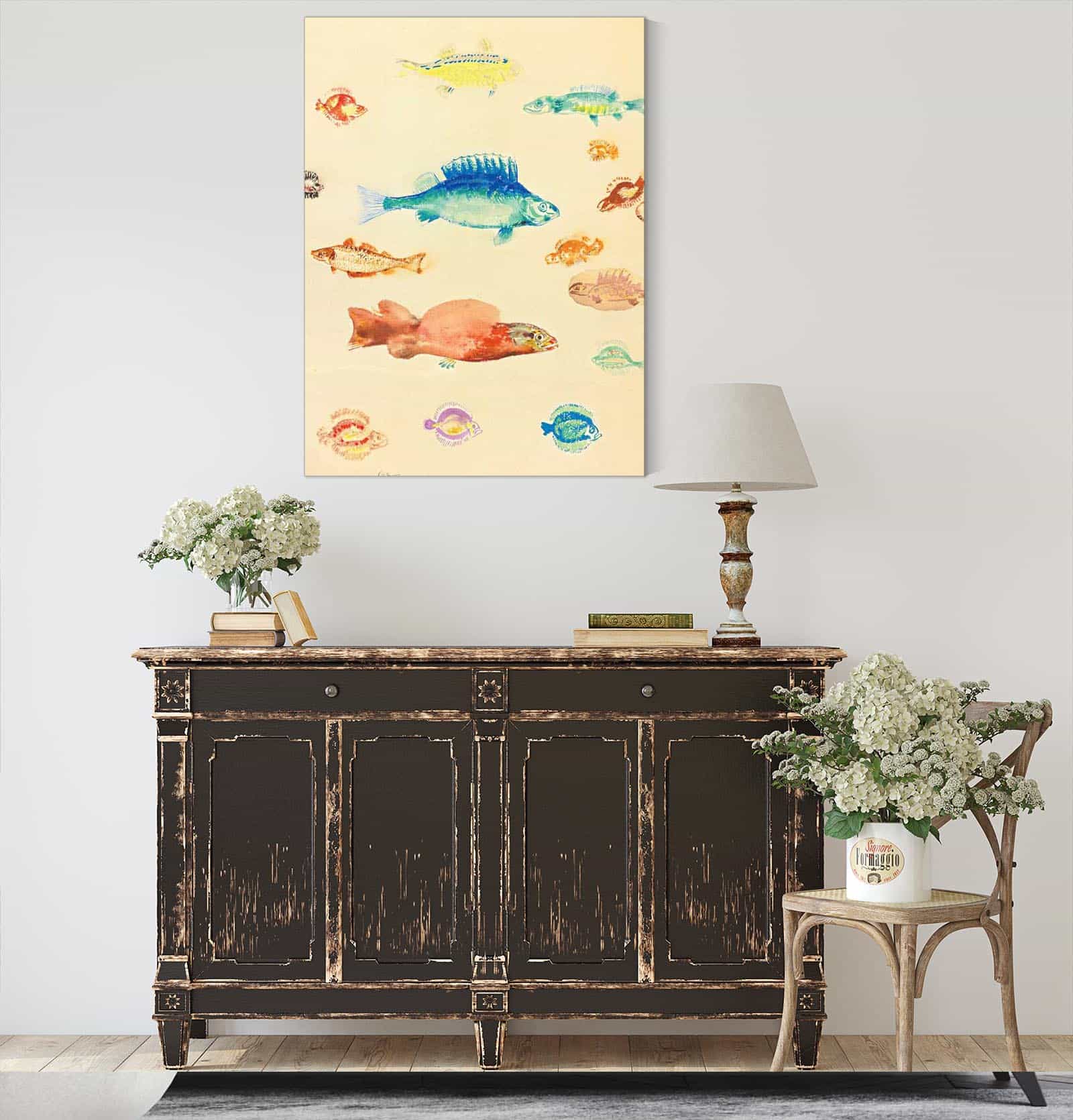Poissons by Odilon Redon - Image 4