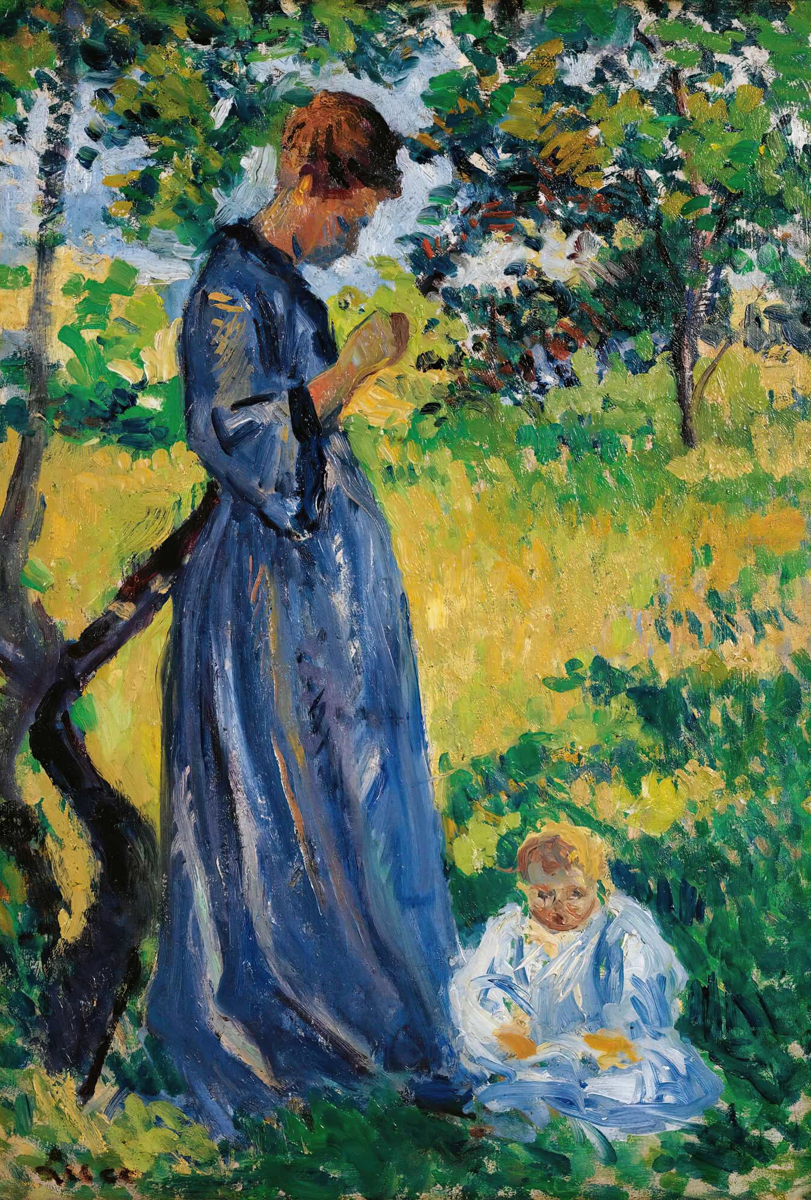 Poissy Madame Dillon by Maximilien Luce