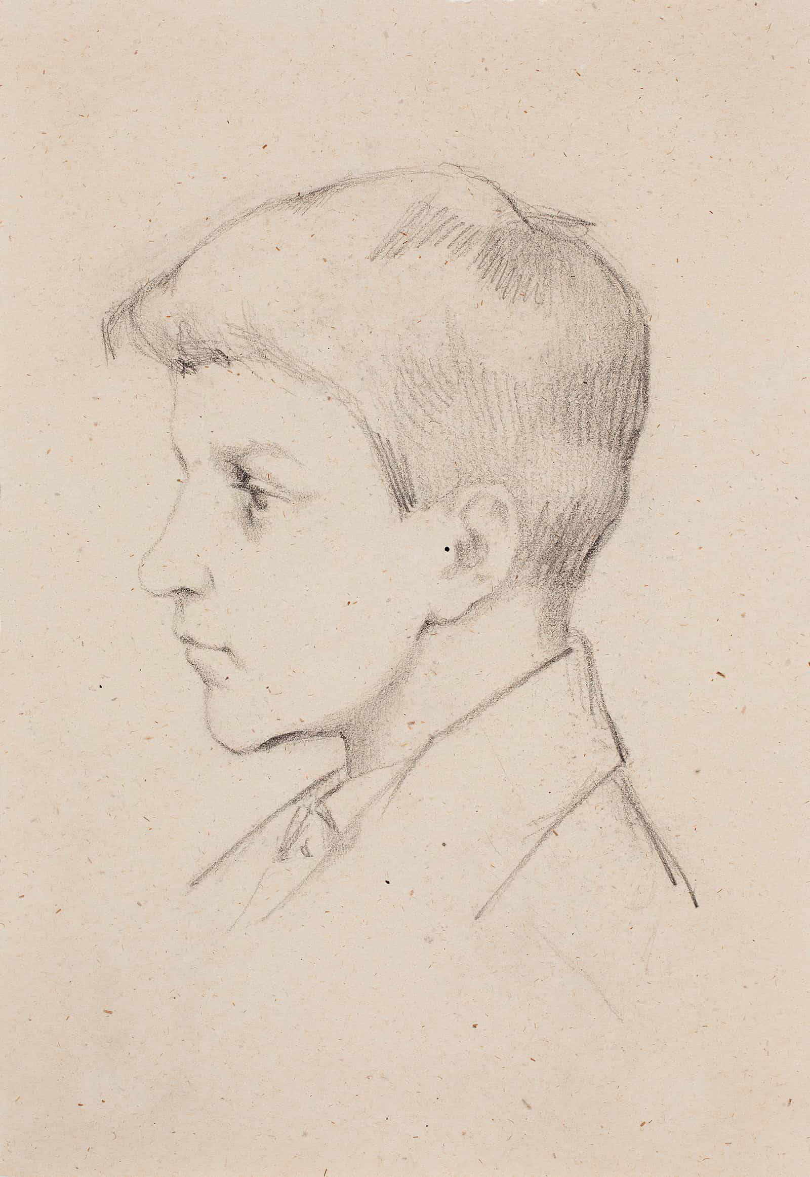 Pojan Profiili by Helene Schjerfbeck