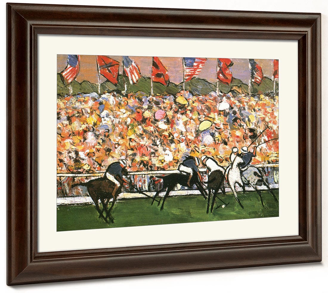 Polo Game 1914 By Walt Kuhn - Image 5