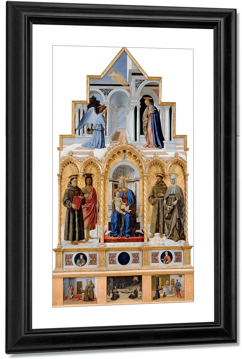 Polyptych Of Perugia 1470 By Piero Della Francesca - Image 3