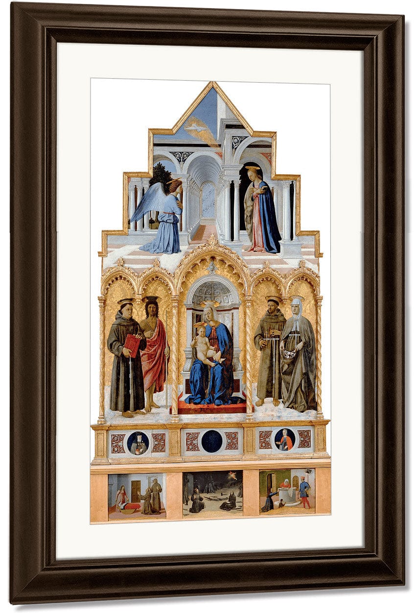 Polyptych Of Perugia 1470 By Piero Della Francesca - Image 4