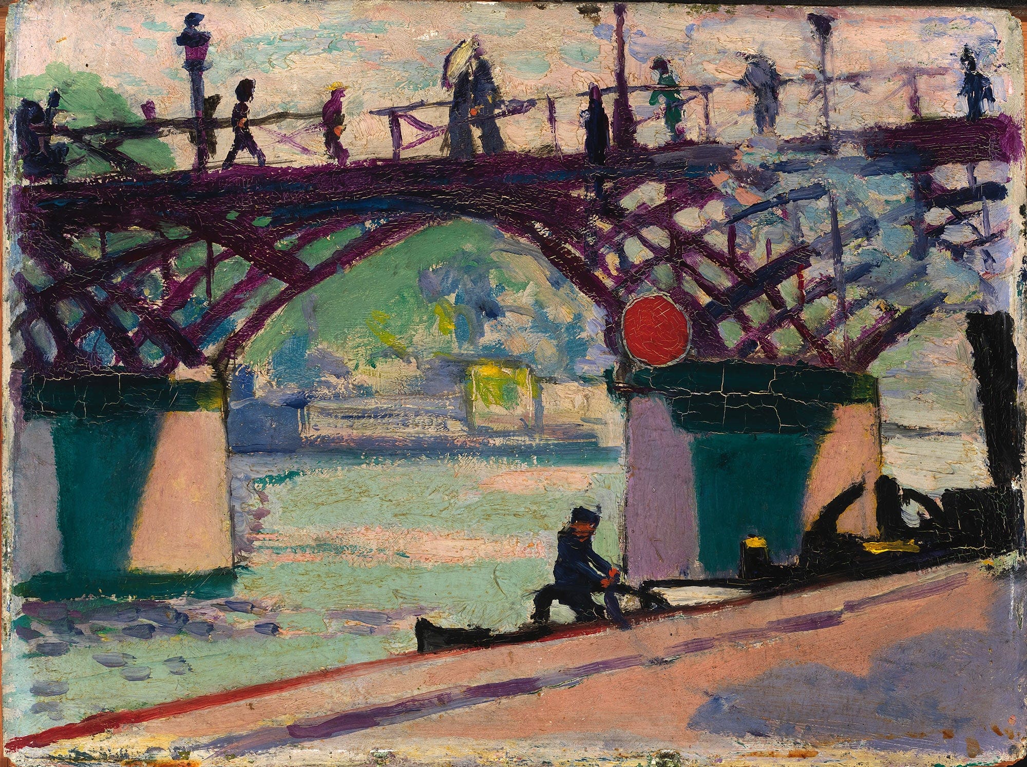Pont Des Arts by Henry Lyman Sayen