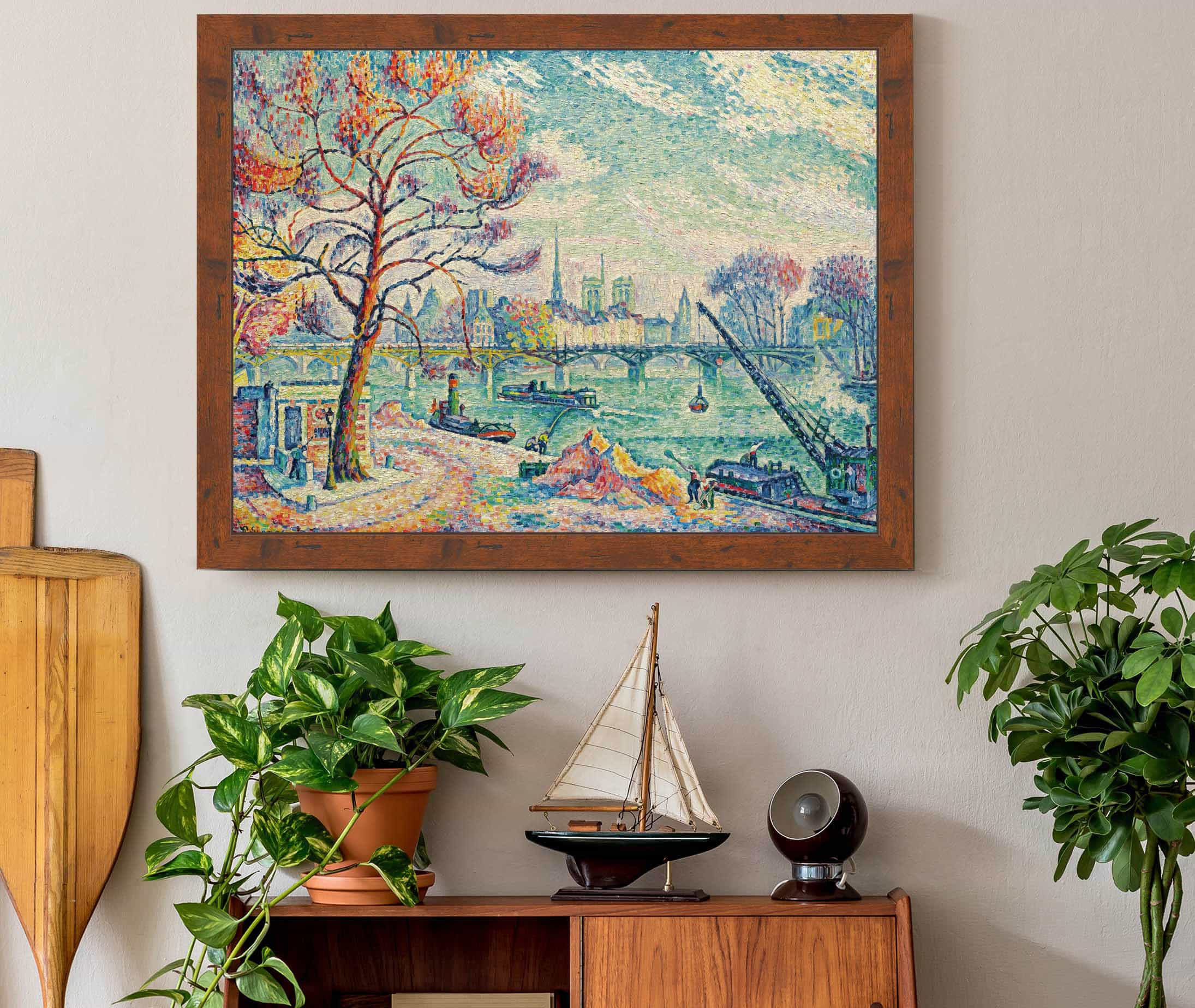Pont Des Arts Paris by Paul Signac - Image 3
