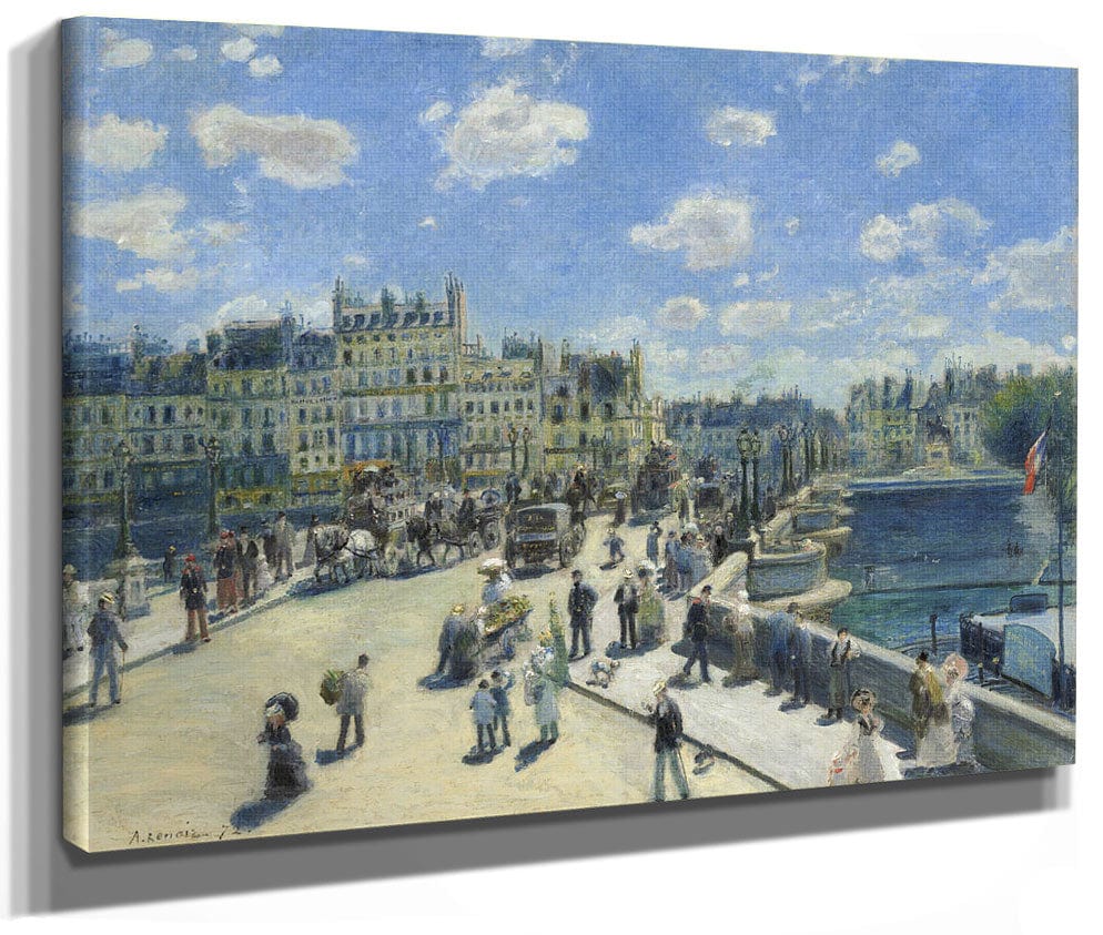 Pont Neuf, Paris By Pierre Auguste Renoir