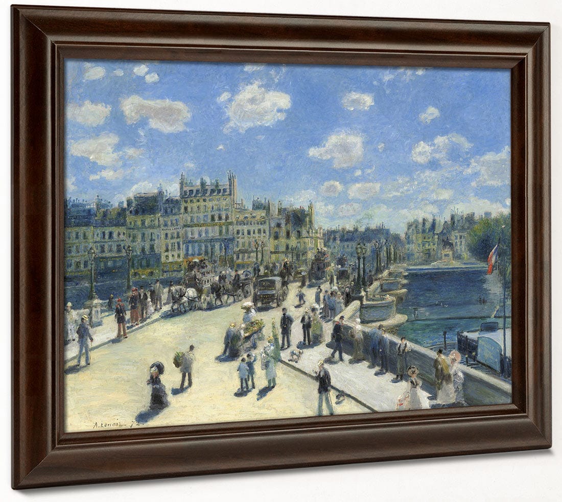 Pont Neuf, Paris By Pierre Auguste Renoir - Image 4