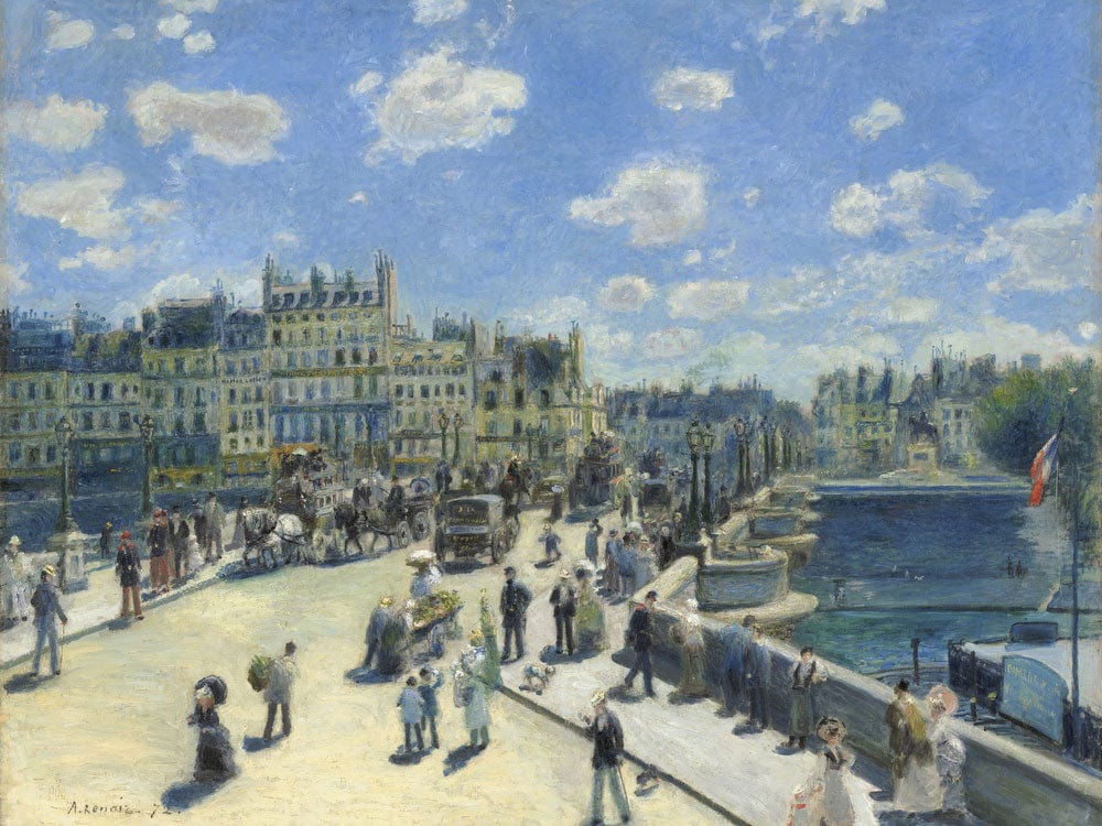 Pont Neuf, Paris By Pierre Auguste Renoir - Image 5