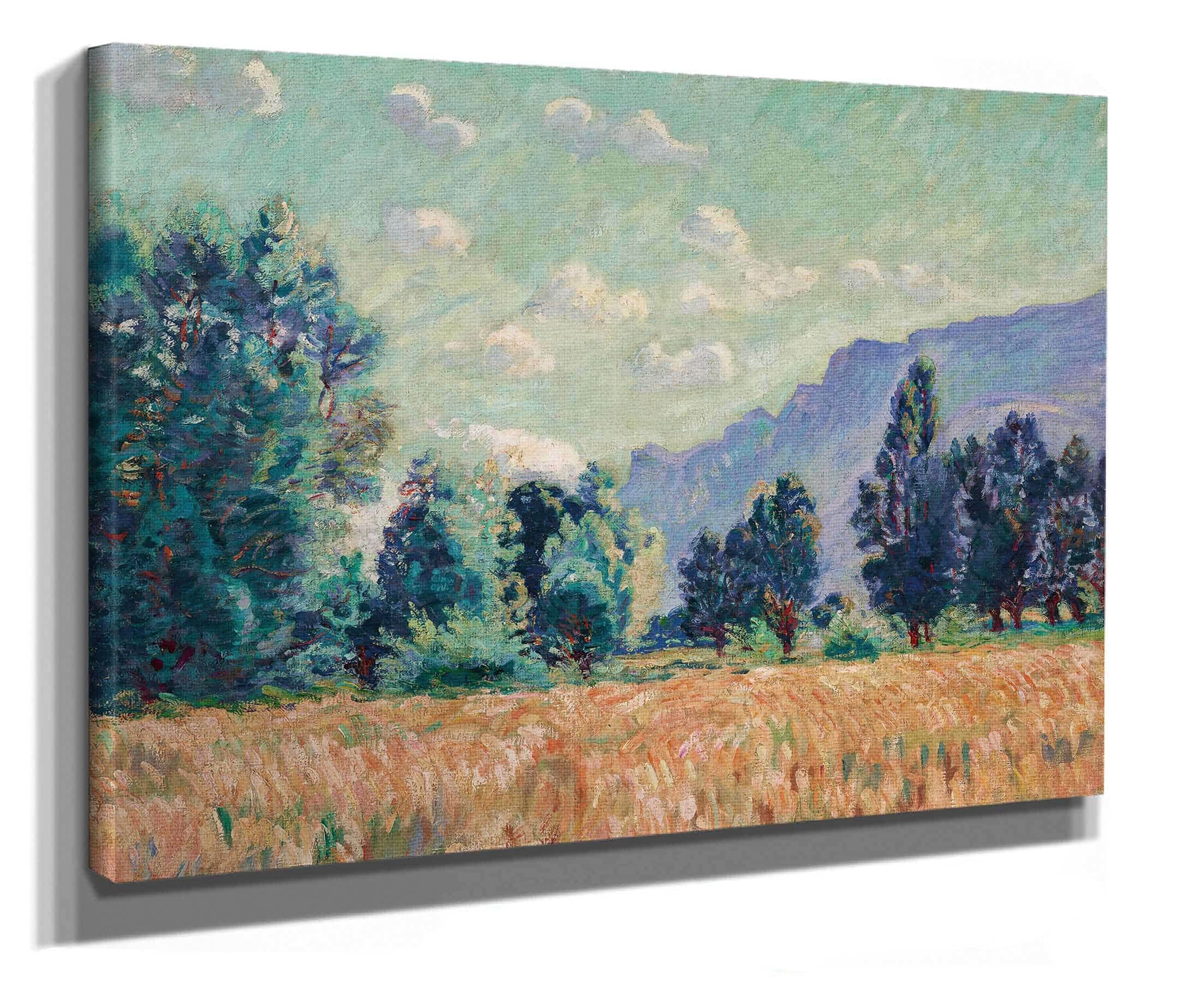 Pontcharra Vallee De Lisere Le Mont Granier Dans Le Fond by Armand Guillaumin - Image 2