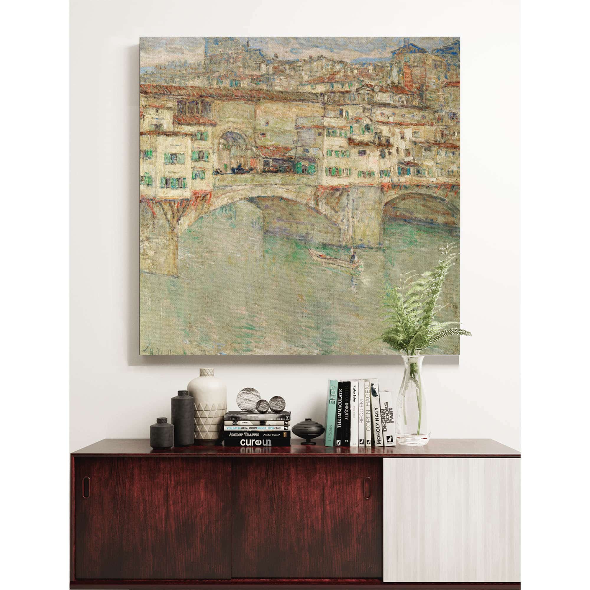 Ponte Vecchio by Childe Hassam - Image 5