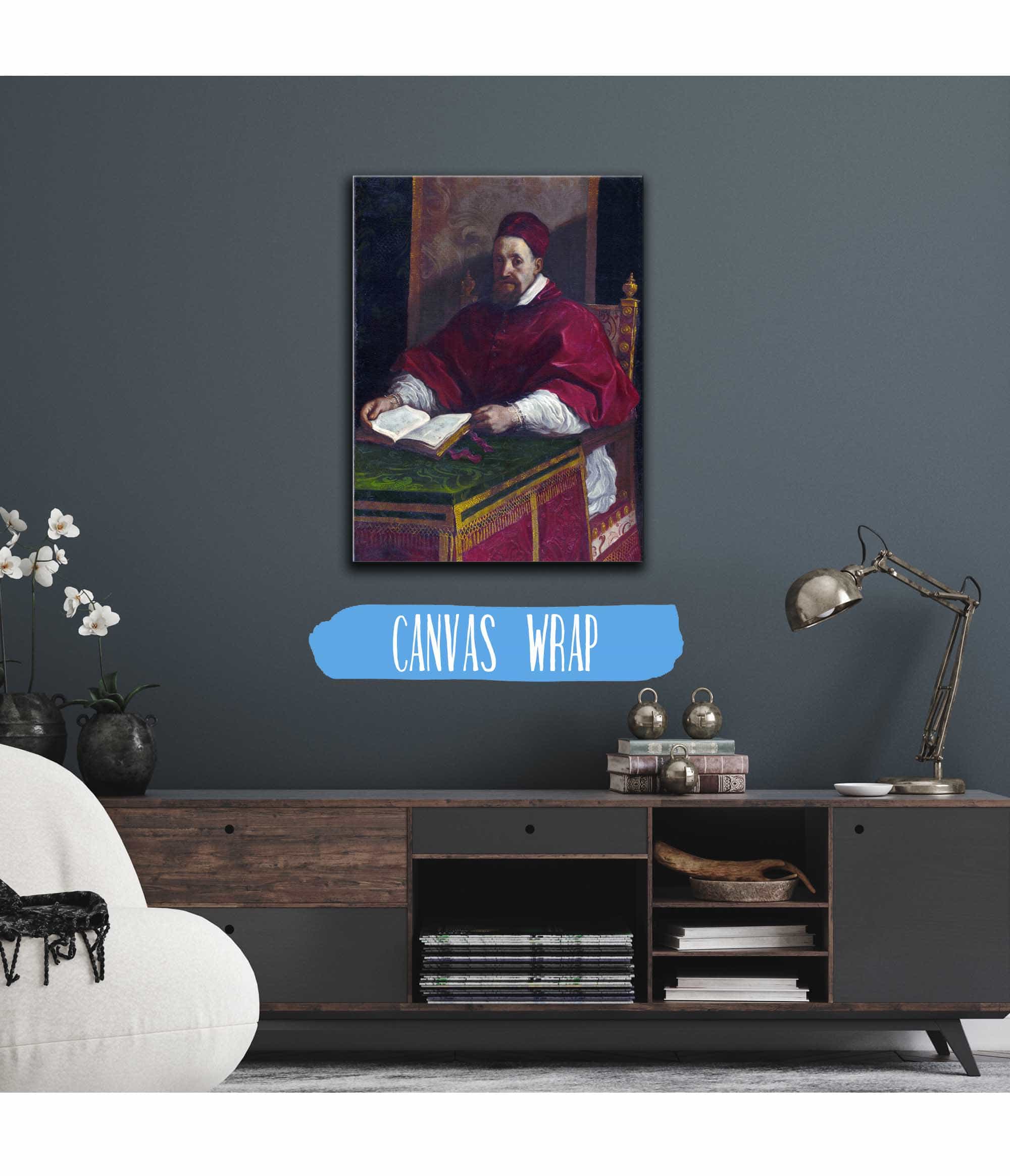 Pope Gregory Xv by Guercino - Image 3