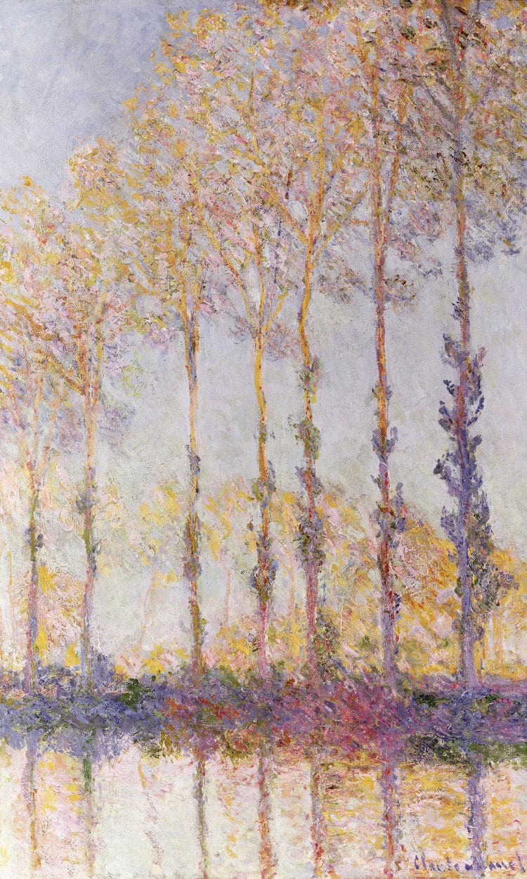 Poplars On The Banks Of The Epte By Claude Monet - Image 6