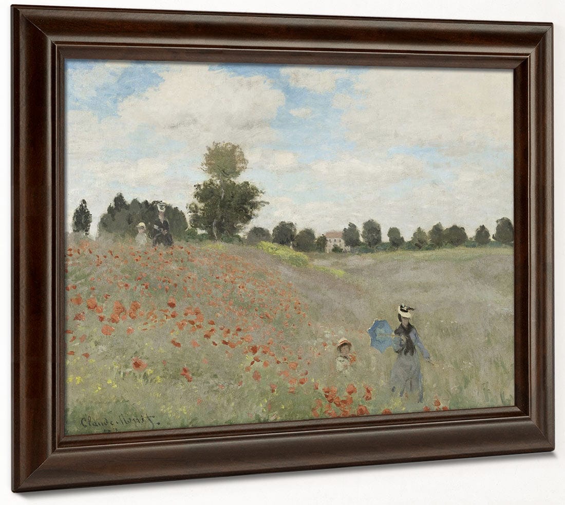 Poppy Field By Claude Monet - Image 6