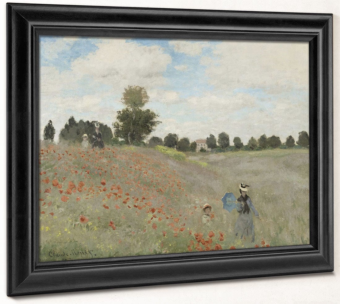 Poppy Field By Claude Monet - Image 8