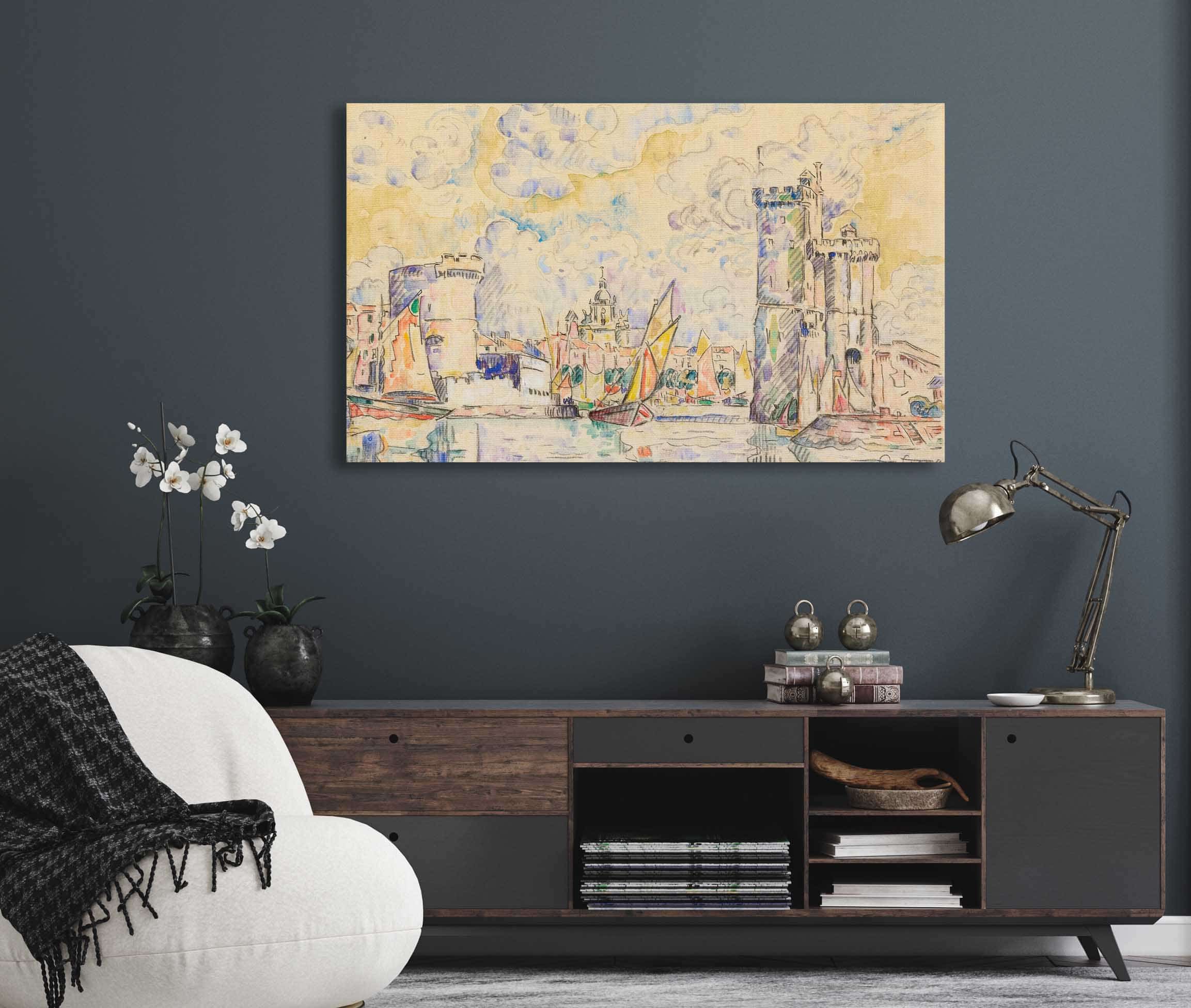 Port De La Rochelle by Paul Signac - Image 5